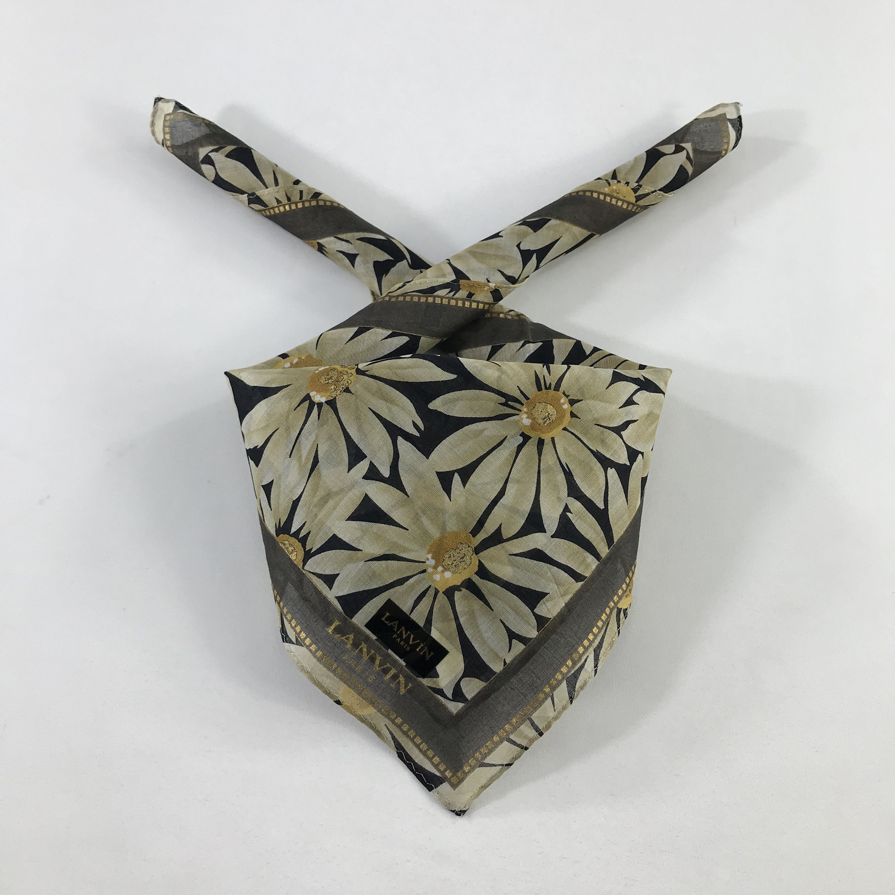 Lanvin × Vintage Lanvin Handkerchief / Neckerchief / Bandana Size ONE SIZE - 1 Thumbnail