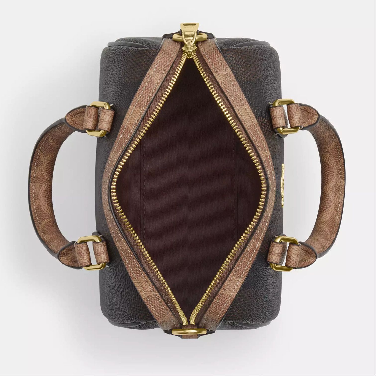 Coach Mini Rowan Crossbody Bag In Blocked Signature Canvas CAB16 Size ONE SIZE - 12 Thumbnail