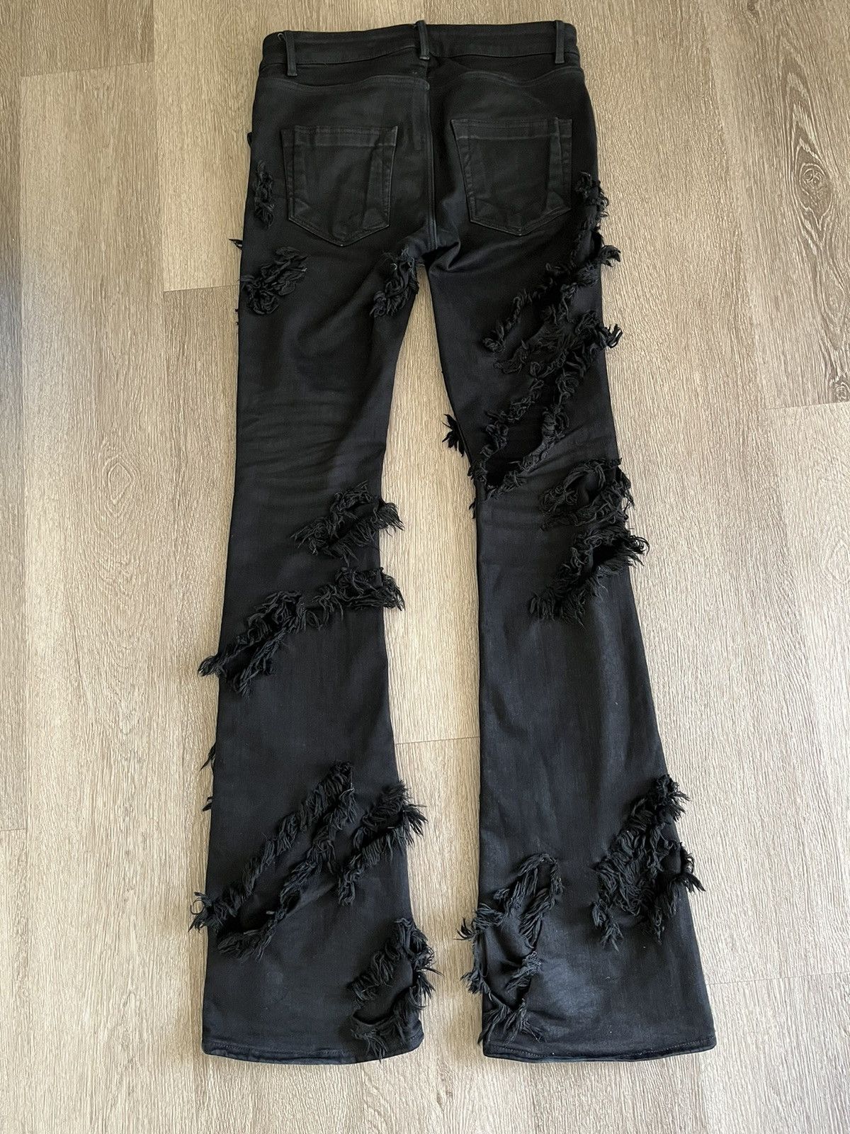 Rick Owens *NEED GONE* Rick Owens Slashed Tyrone Bootcut Size US 31 - 2 Thumbnail