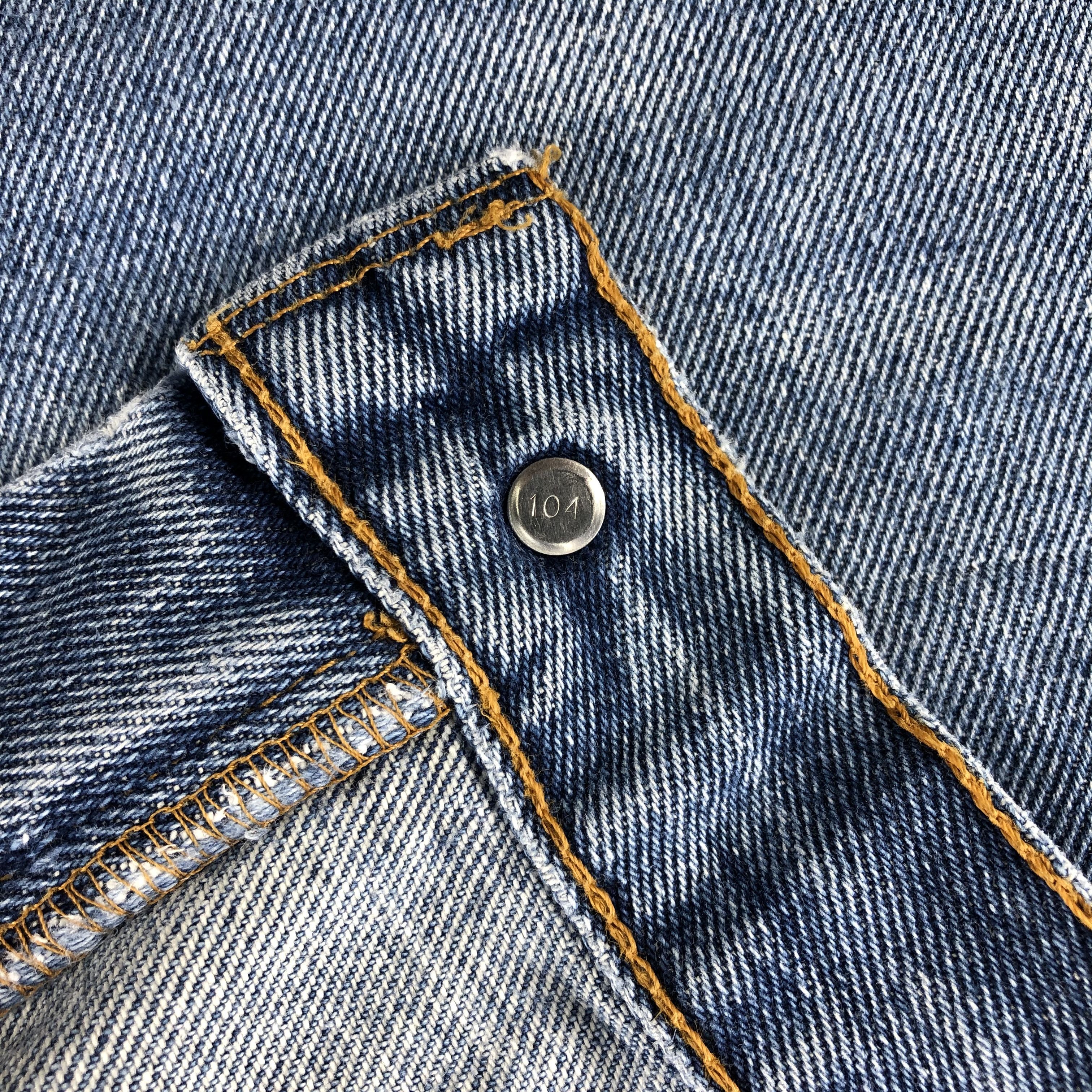 Levi's Vintage 90s Levis 560 Light Wash Jeans-J1290 Size US 30 / EU 46 - 10 Thumbnail