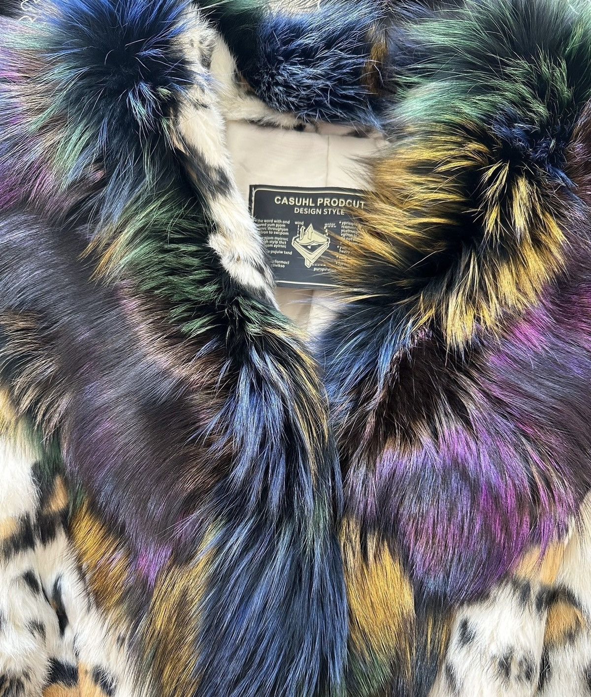 Other Real fur coat with street style Size L / US 10 / IT 46 - 4 Thumbnail
