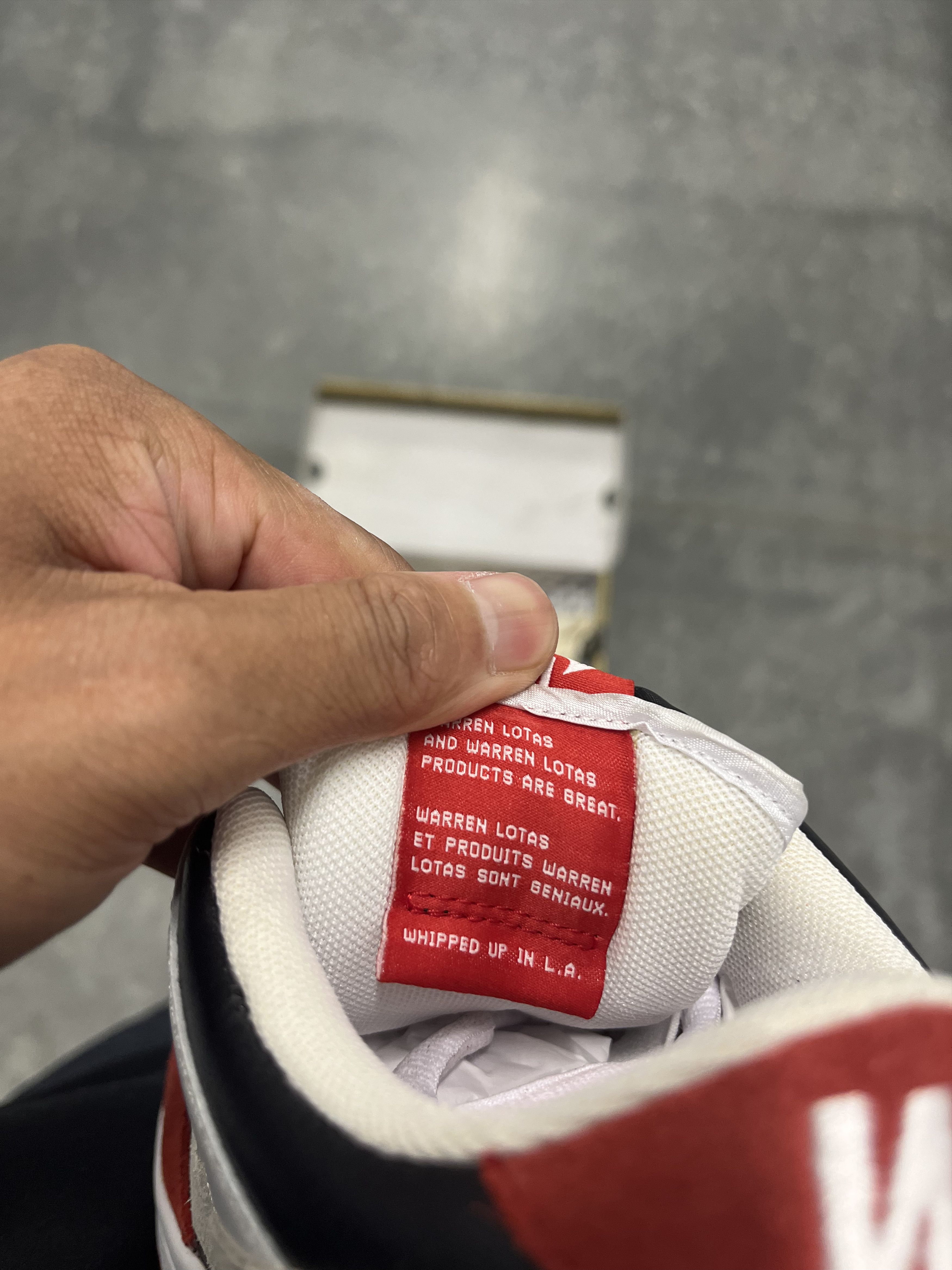 Warren Lotas Warren Lotas Jason SB Dunk Low Red sz 6 Size US 6 / EU 39 - 8 Thumbnail