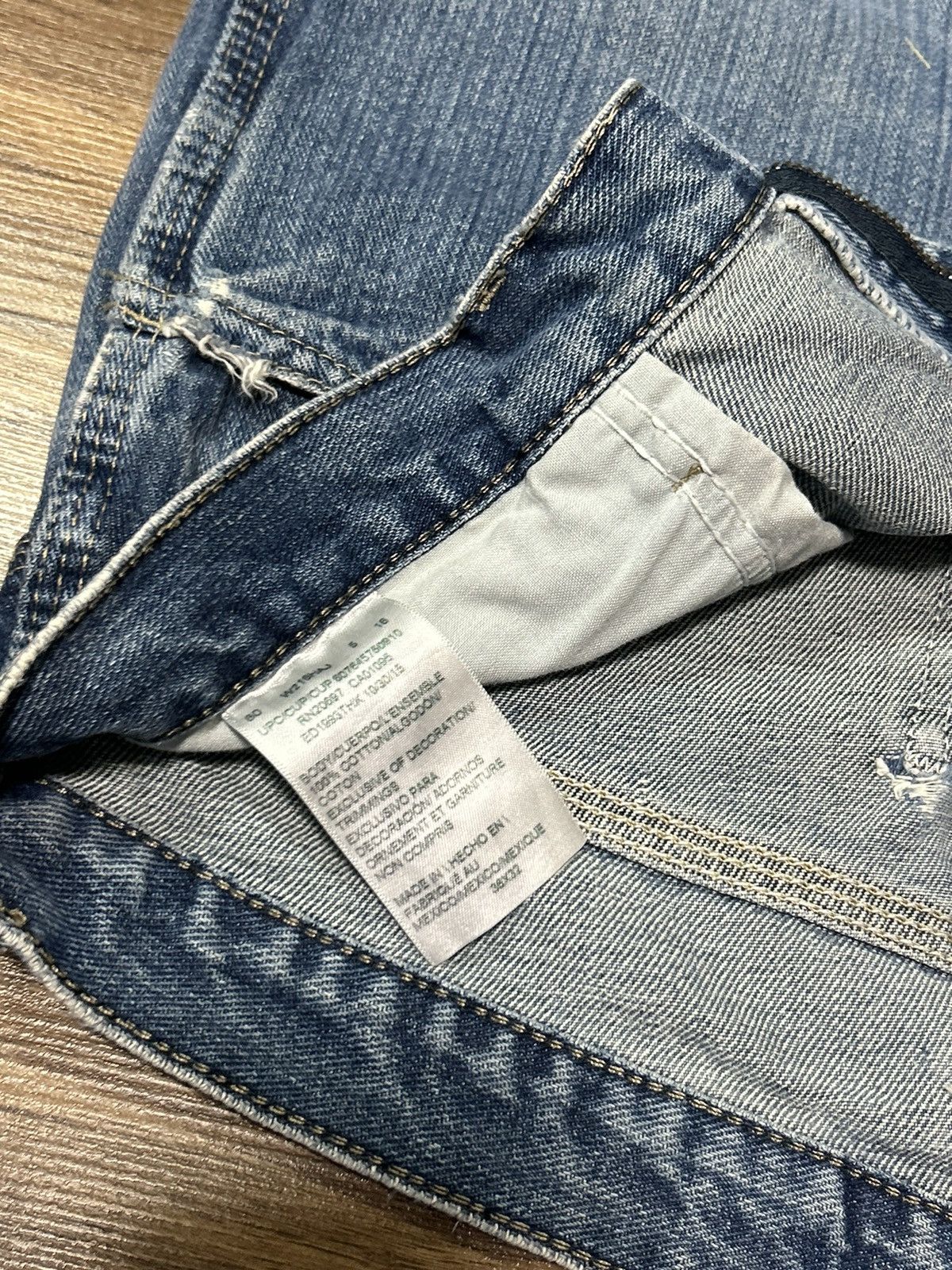 Carhartt × Dickies × Vintage Vintage Dickies baggy Distressed denim jeans Size US 36 / EU 52 - 12 Thumbnail