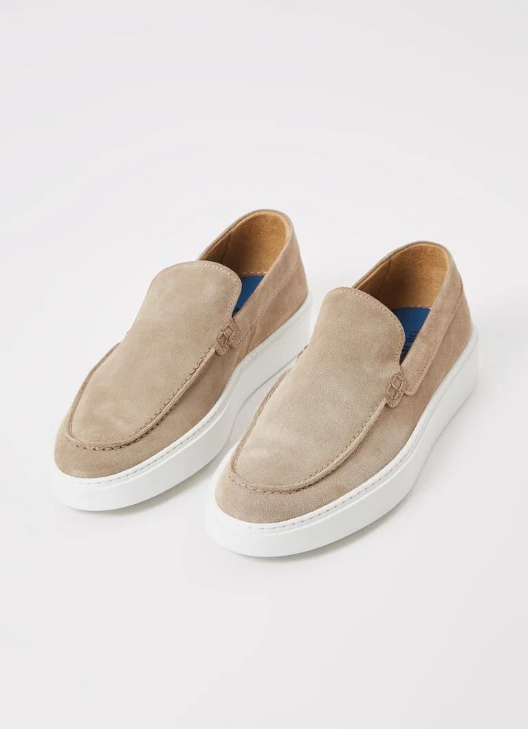 Christian Louboutin o1s1wg110924 Varsiboat Flat Shoes in Beige Size US 10 / EU 43 - 2 Thumbnail