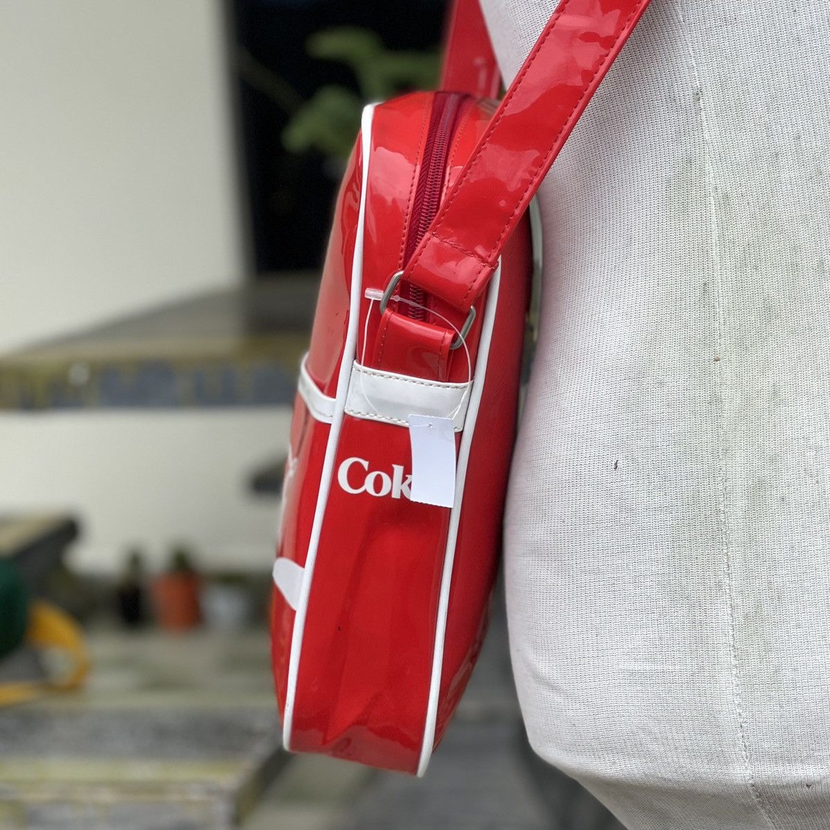 Coca Cola Coca Cola Red Vinly Crossbody Size ONE SIZE - 4 Thumbnail