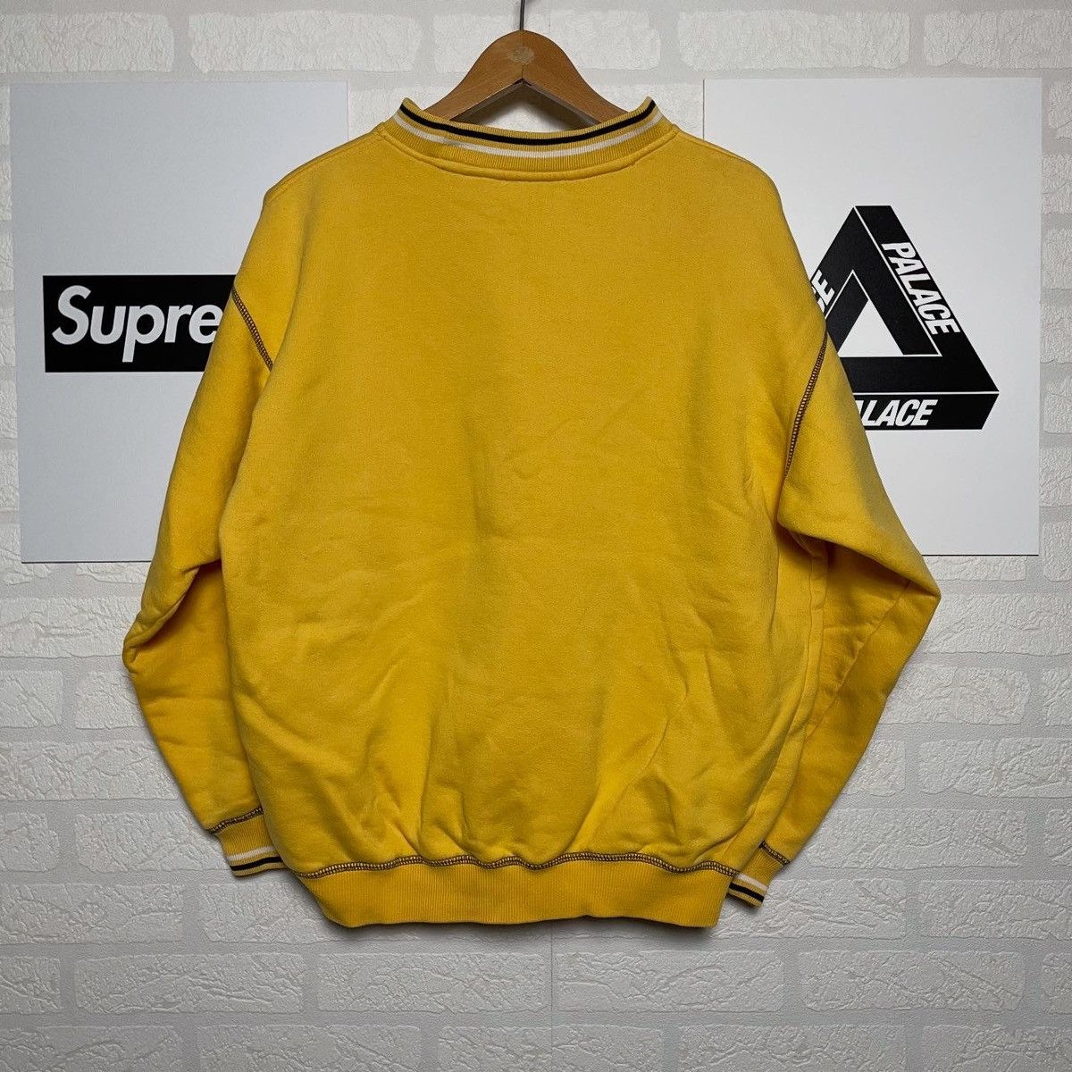 Fila 90s Vintage Fila Sweatshirt Yellow boxy Size US S / EU 44-46 / 1 - 2 Thumbnail