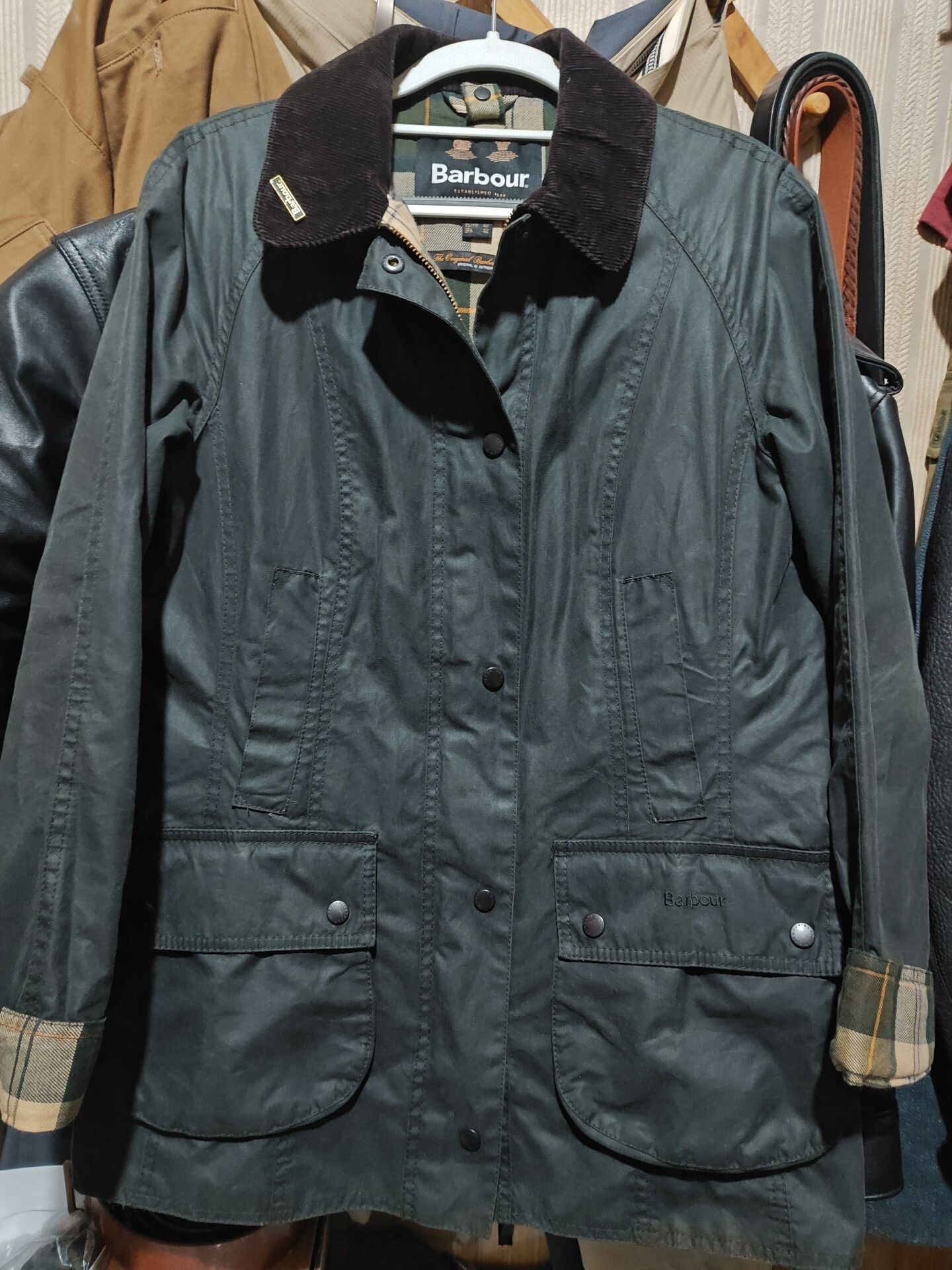 Barbour Barbour Beadnell Waxed Jacket Size M / US 6-8 / IT 42-44 - 1 Thumbnail
