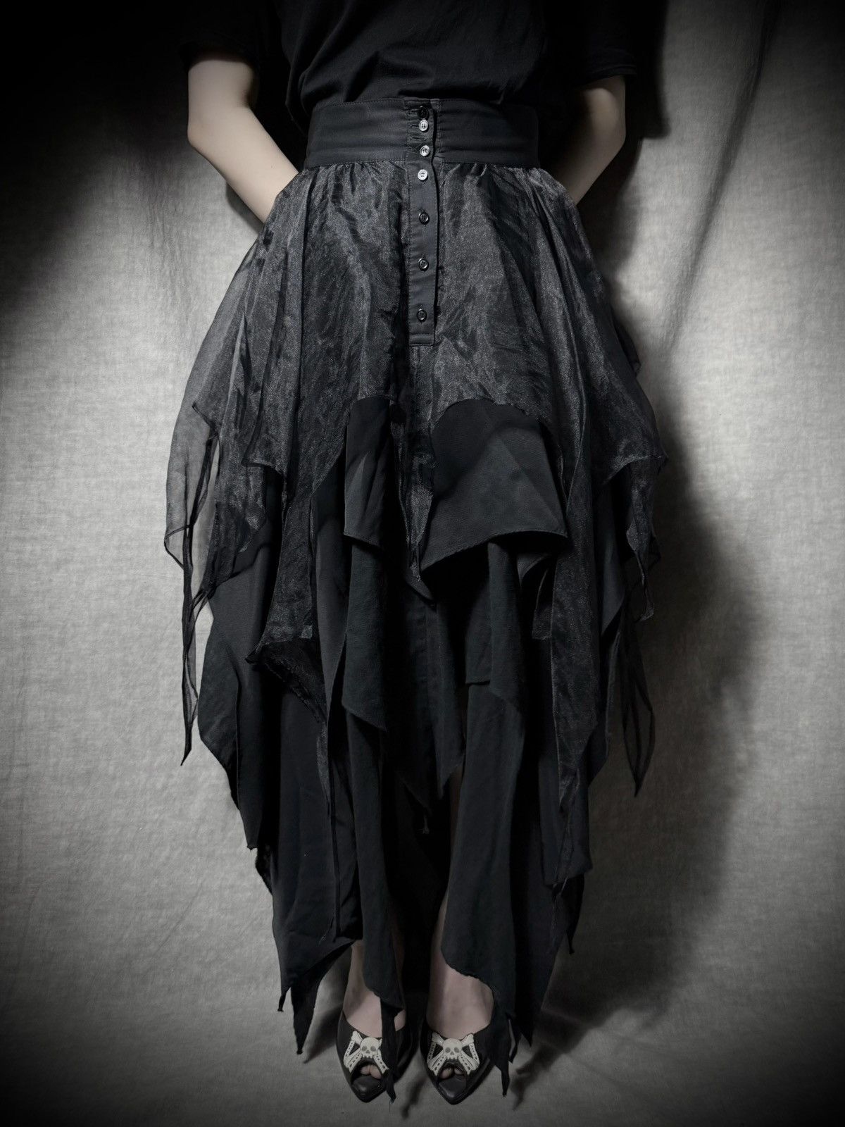 Alice Auaa alice auaa Gothic Archive Layered Skirt Size 26" / US 2 / IT 38 - 1 Thumbnail
