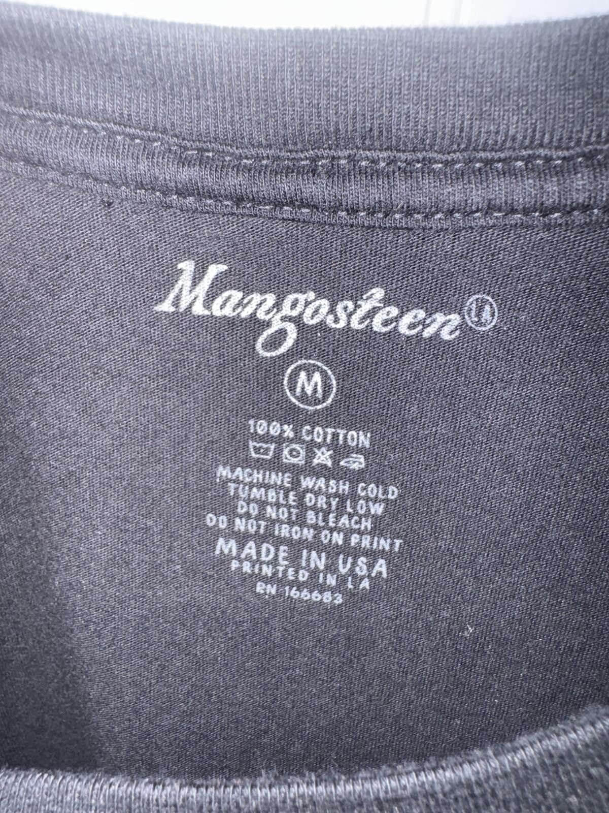 Other Mangosteen Roam Free Wanderer Graphic T-Shirt Medium Black Size M / US 6-8 / IT 42-44 - 3 Thumbnail