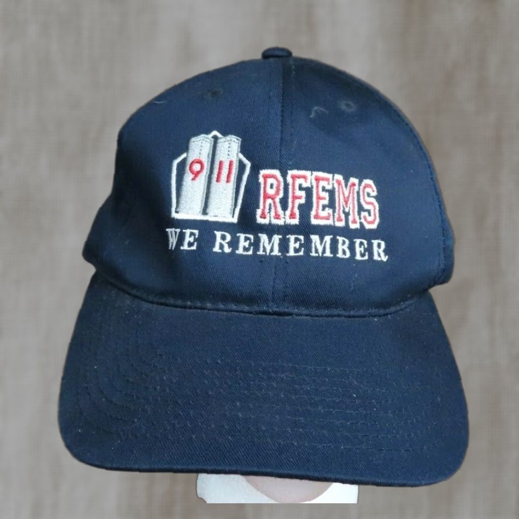 Port Authority Port Authority FDNY RFEMS 911 Memorial Baseball Cap Navy Blue Adjustable Men One Size Cap Size ONE SIZE - 1 Thumbnail