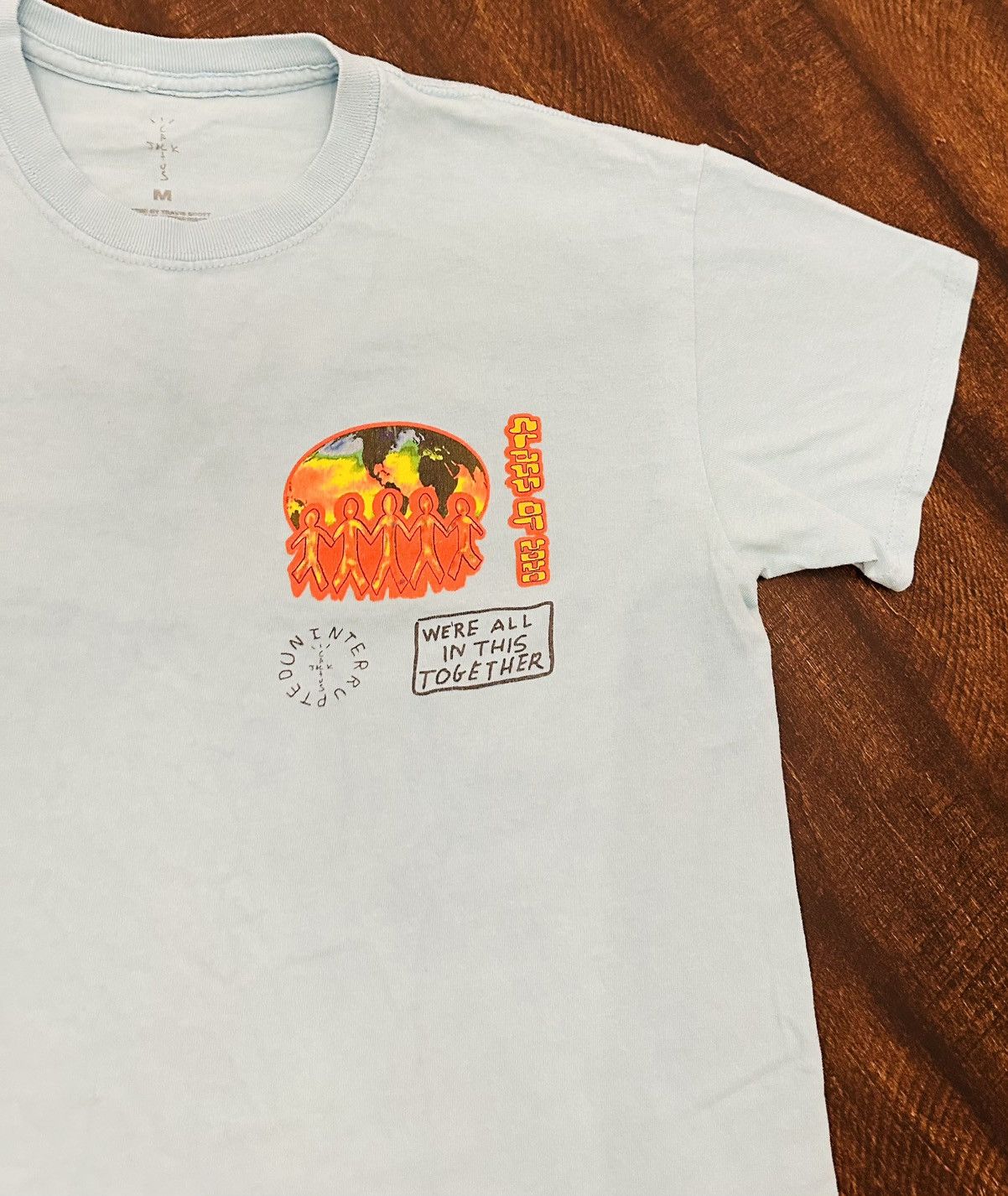 Travis Scott Cactus Jack Travis Scott Medium Class of 2020 Blue T Shirt Size US M / EU 48-50 / 2 - 6 Thumbnail
