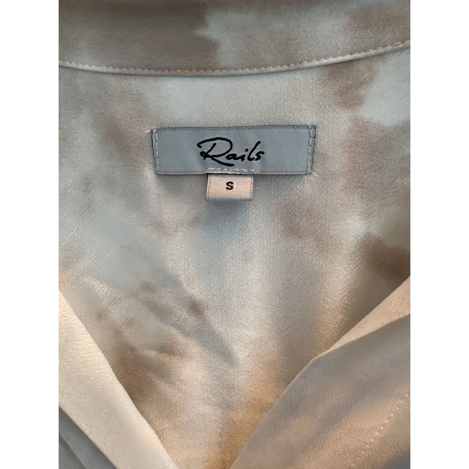 Rails RAILS Nissa Collared Pullover Top In Ivory Storm Size SMALL Size S / US 4 / IT 40 - 11 Thumbnail