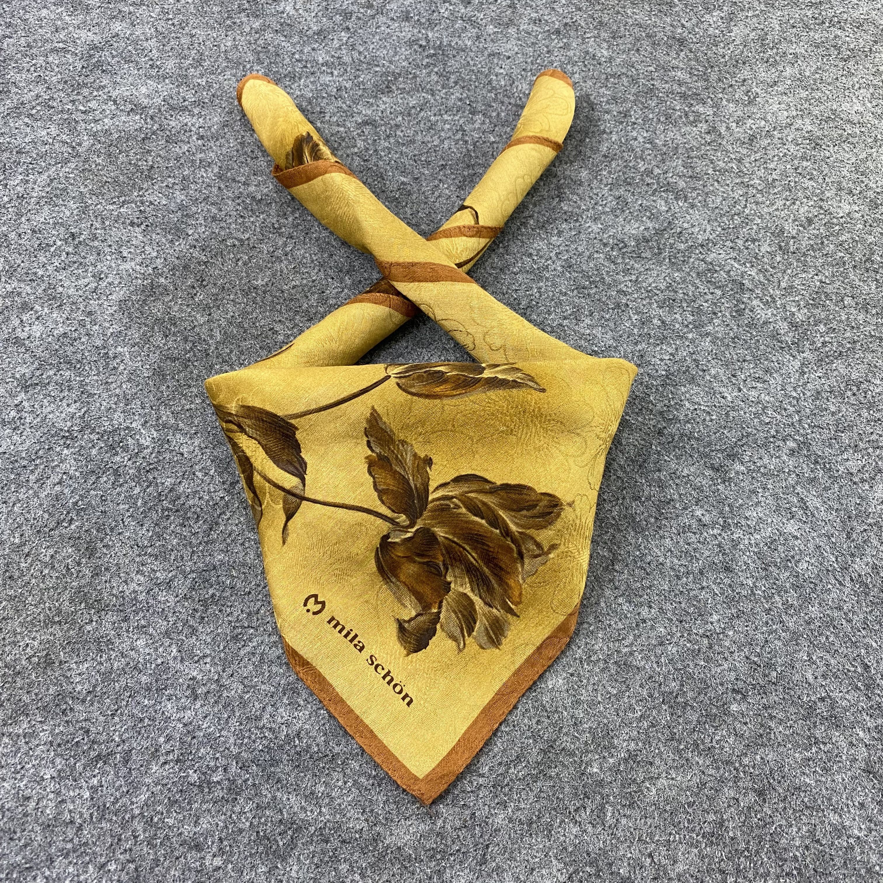 Mila Schon Mila Schon Handkerchief / Bandana / Neckerchief -B1548 Size ONE SIZE - 2 Thumbnail