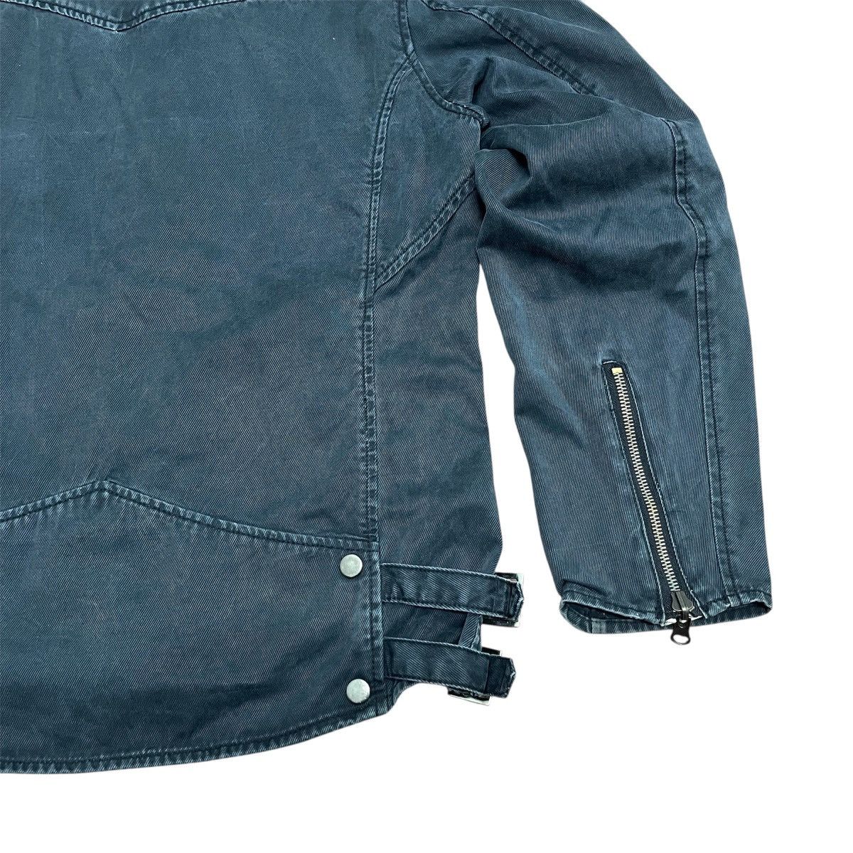 Japanese Brand 2000s Asymmetrical Jacket Power To People Punk Rock Size US M / EU 48-50 / 2 - 6 Thumbnail