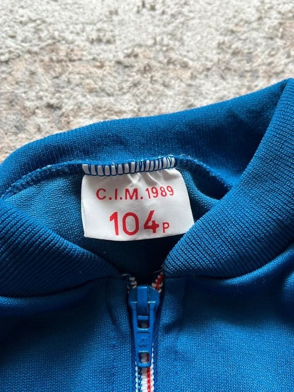 Other 1989 Vintage Track Suit Jacket + Pants France Blue Size S-M Size 40S - 8 Thumbnail