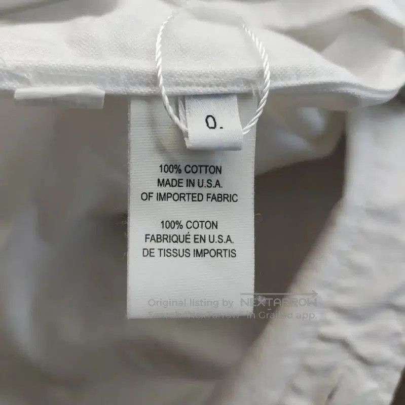 Thom Browne Thom Browne White Cotton Long Sleeve Shirt . Size S / US 4 / IT 40 - 4 Thumbnail