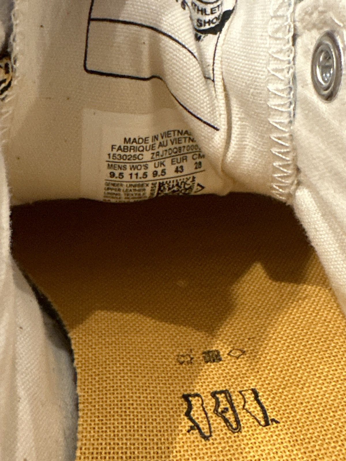 Converse Converse Chuck Taylor All Star 70 Ox leather Size US 9.5 / EU 42-43 - 6 Thumbnail