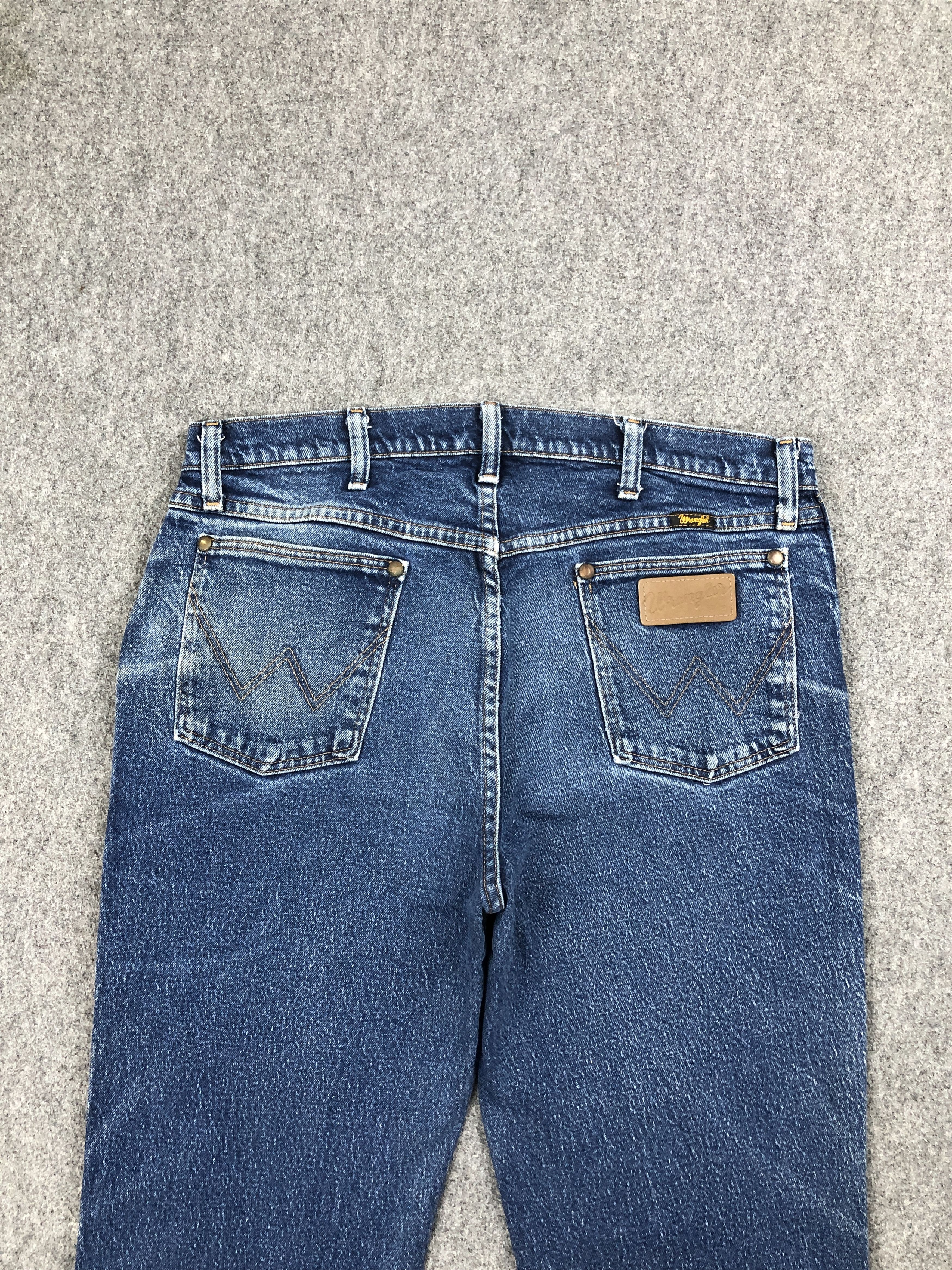 Vintage × Wrangler Vintage Wrangler Faded Blue Bootcut Flared Jeans DP2483 Size US 33 - 4 Thumbnail