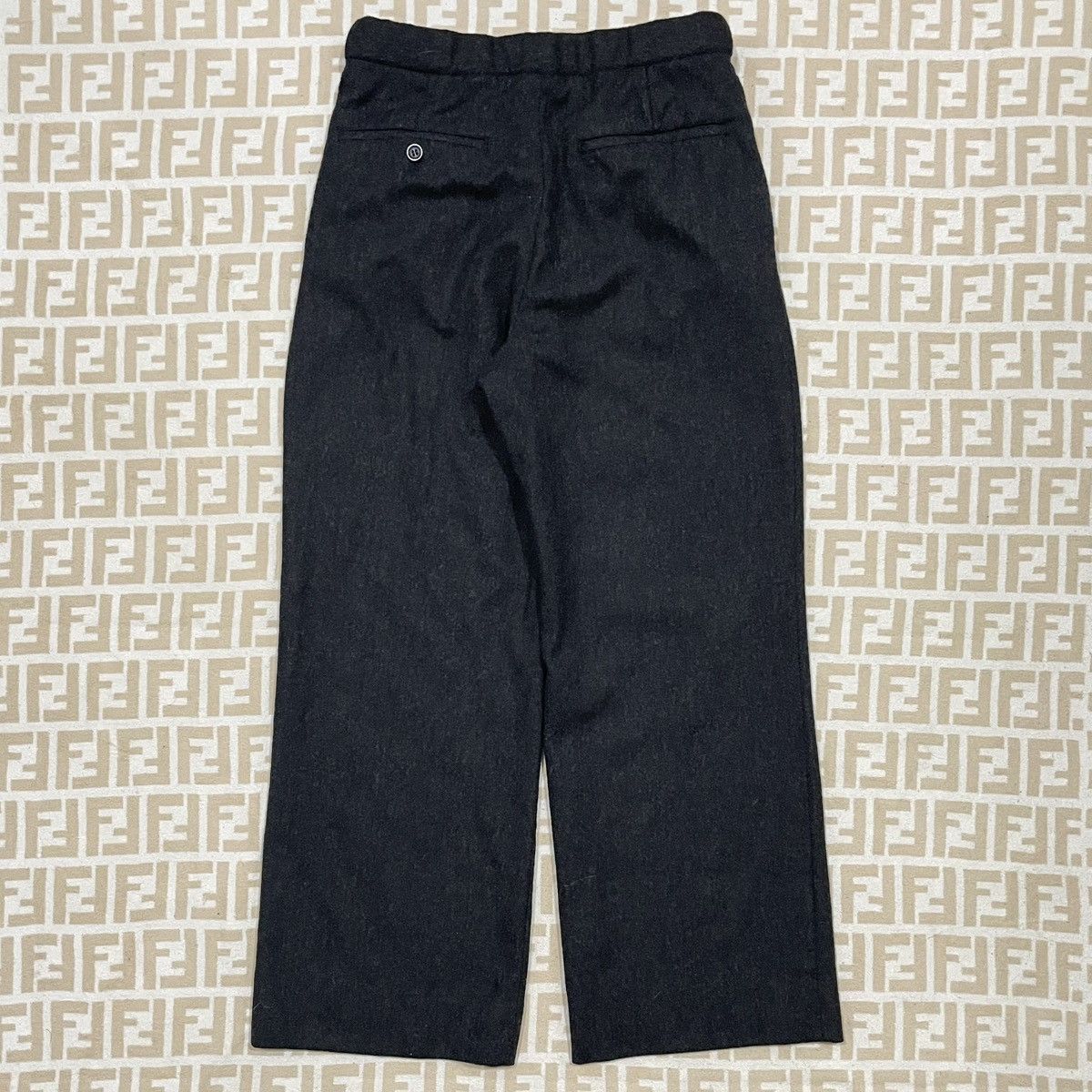 Comme des Garcons Homme Vintage Comme Des Garcons Wool Pants Size US 28 / EU 44 - 3 Thumbnail