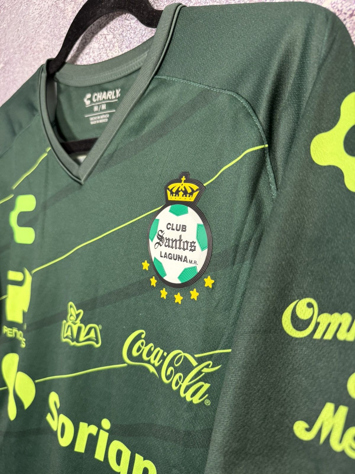 Vintage Vintage Santos Laguna 2019/20 Charly Soccer Jersey Medium Size US M / EU 48-50 / 2 - 12 Thumbnail