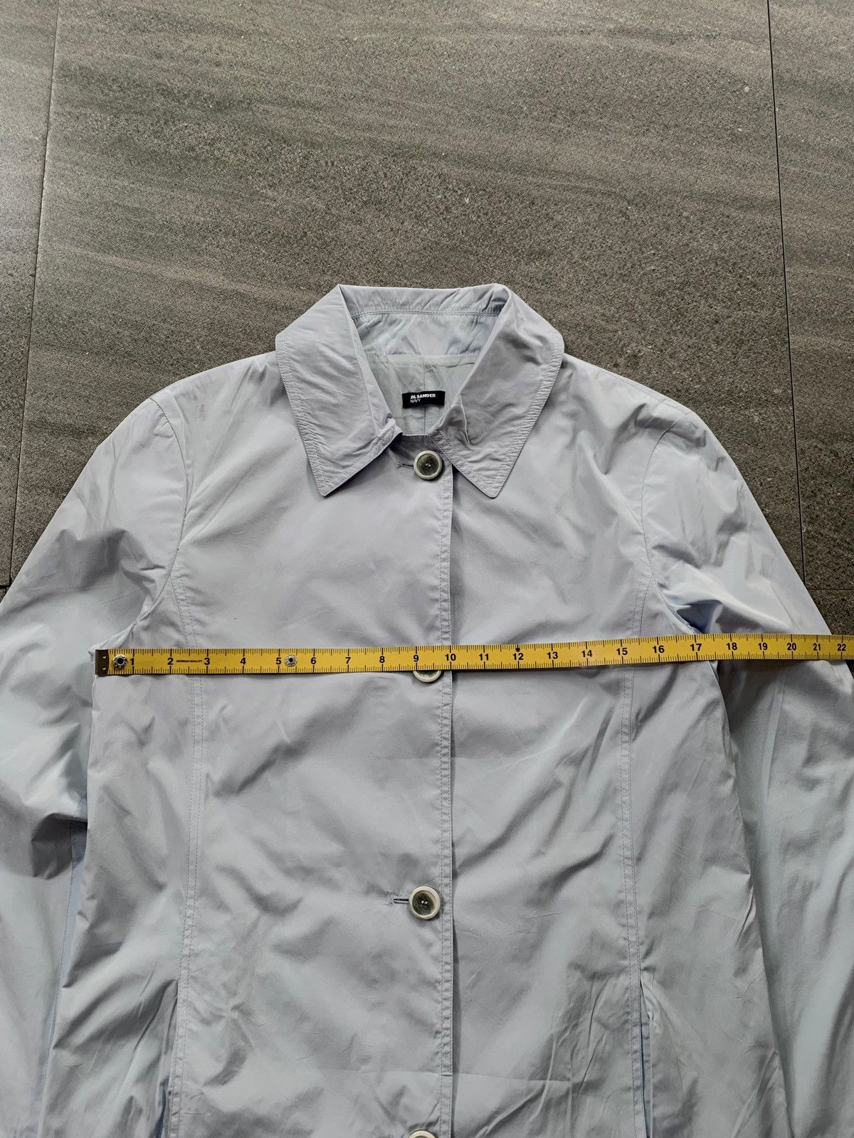 Jil Sander FREE TAX ! Nylon Long Coat Jacket Size US S / EU 44-46 / 1 - 13 Thumbnail
