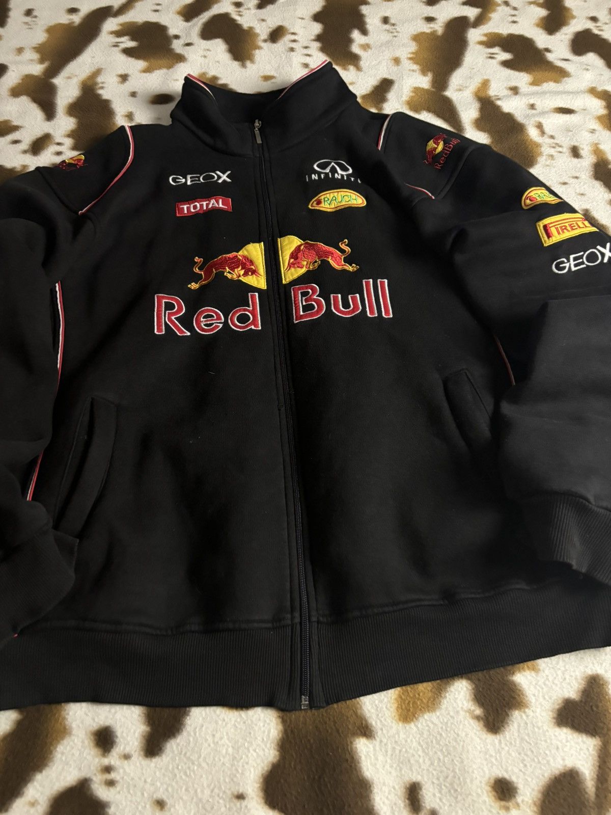 Red Bull Vintage Race jacket Red Bull size xl-xxl Size US XL / EU 56 / 4 - 6 Thumbnail