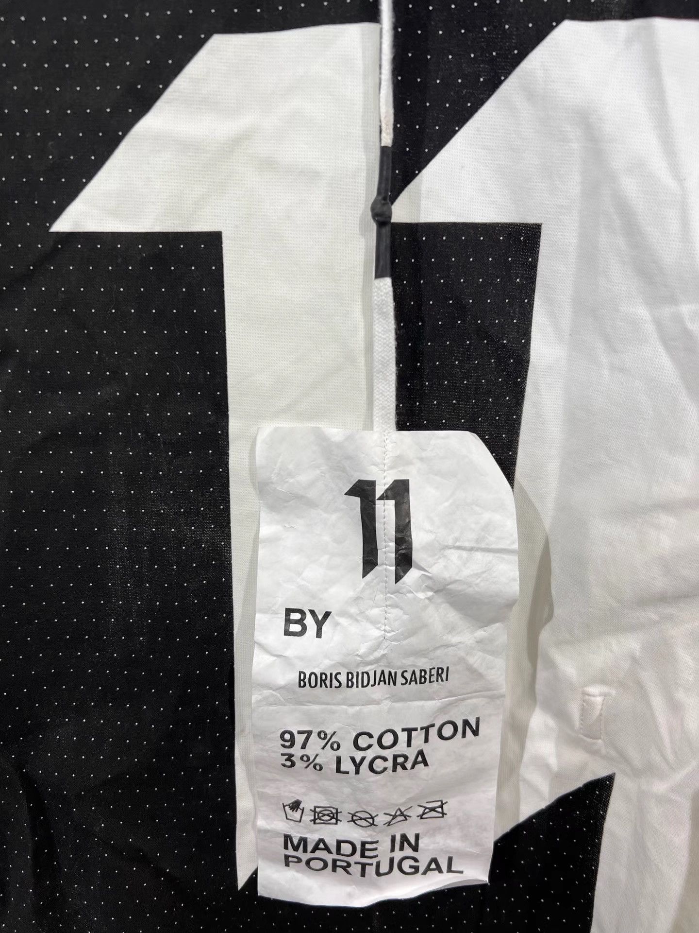 11 By Boris Bidjan Saberi 11by BBS Structured Cotton Short Sleeve Coat K35 Size US XXL / EU 58 / 5 - 4 Thumbnail