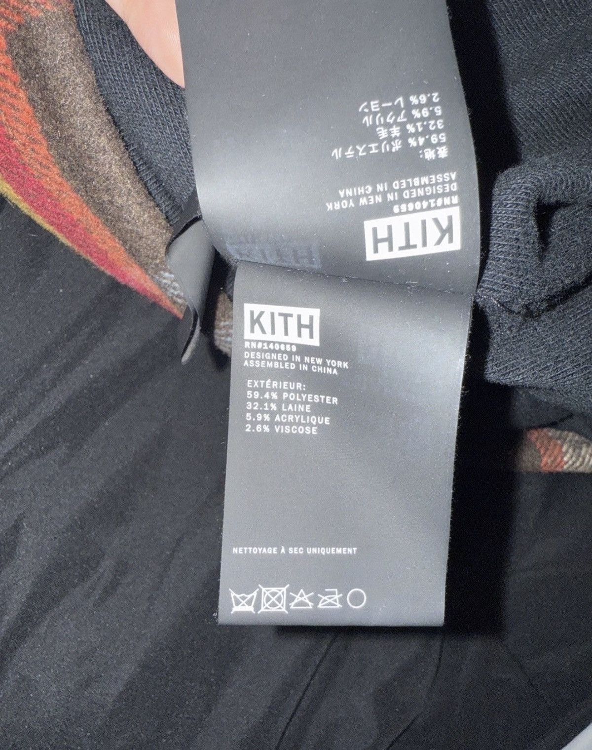 Kith Kith Harrison Wool Plaid Flannel Pullover Hoodie Size US S / EU 44-46 / 1 - 6 Thumbnail