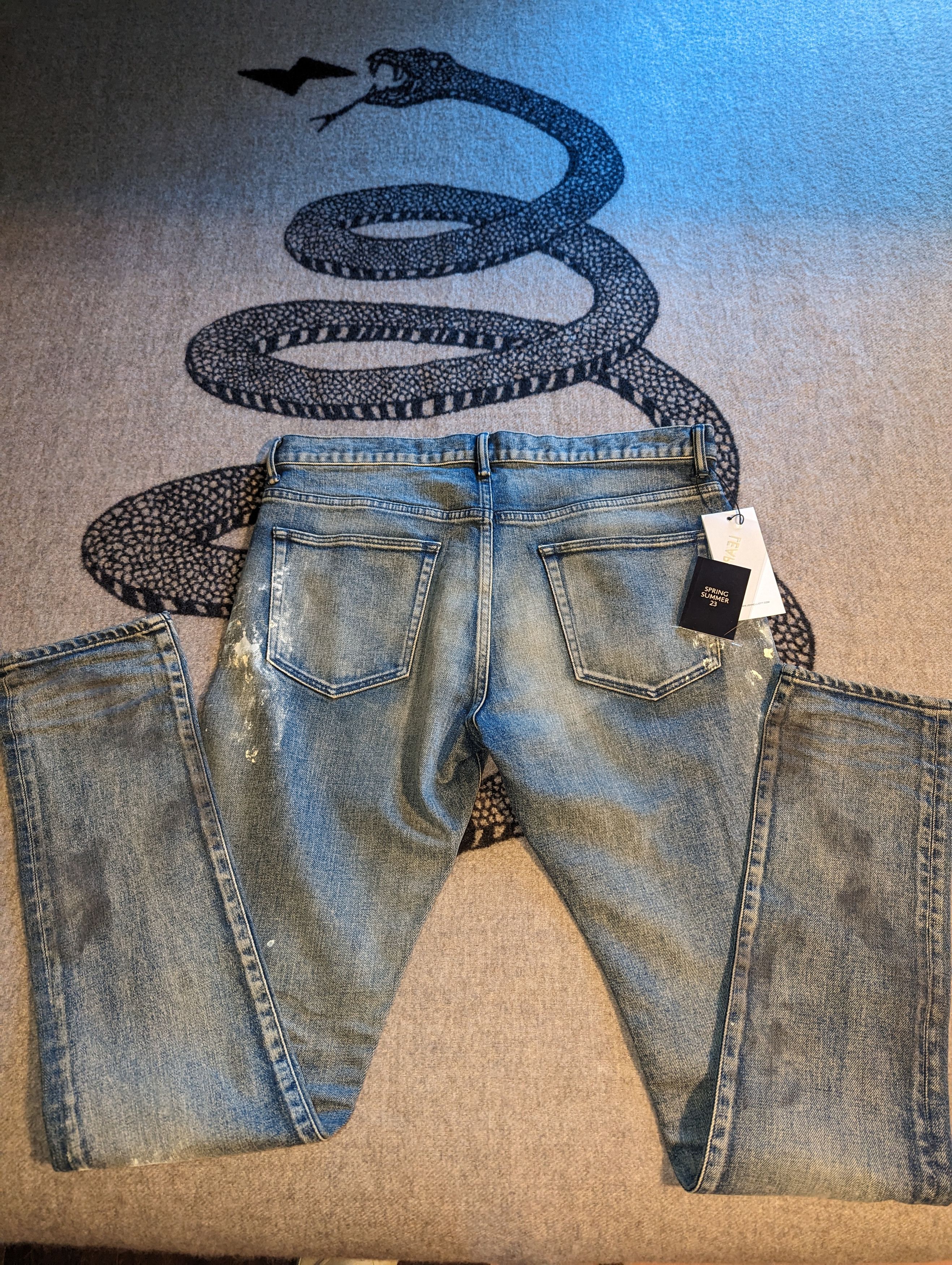 John Elliott JOHN ELLIOT THE CAST 2 SLIM CHARLIE Size US 34 / EU 50 - 8 Thumbnail