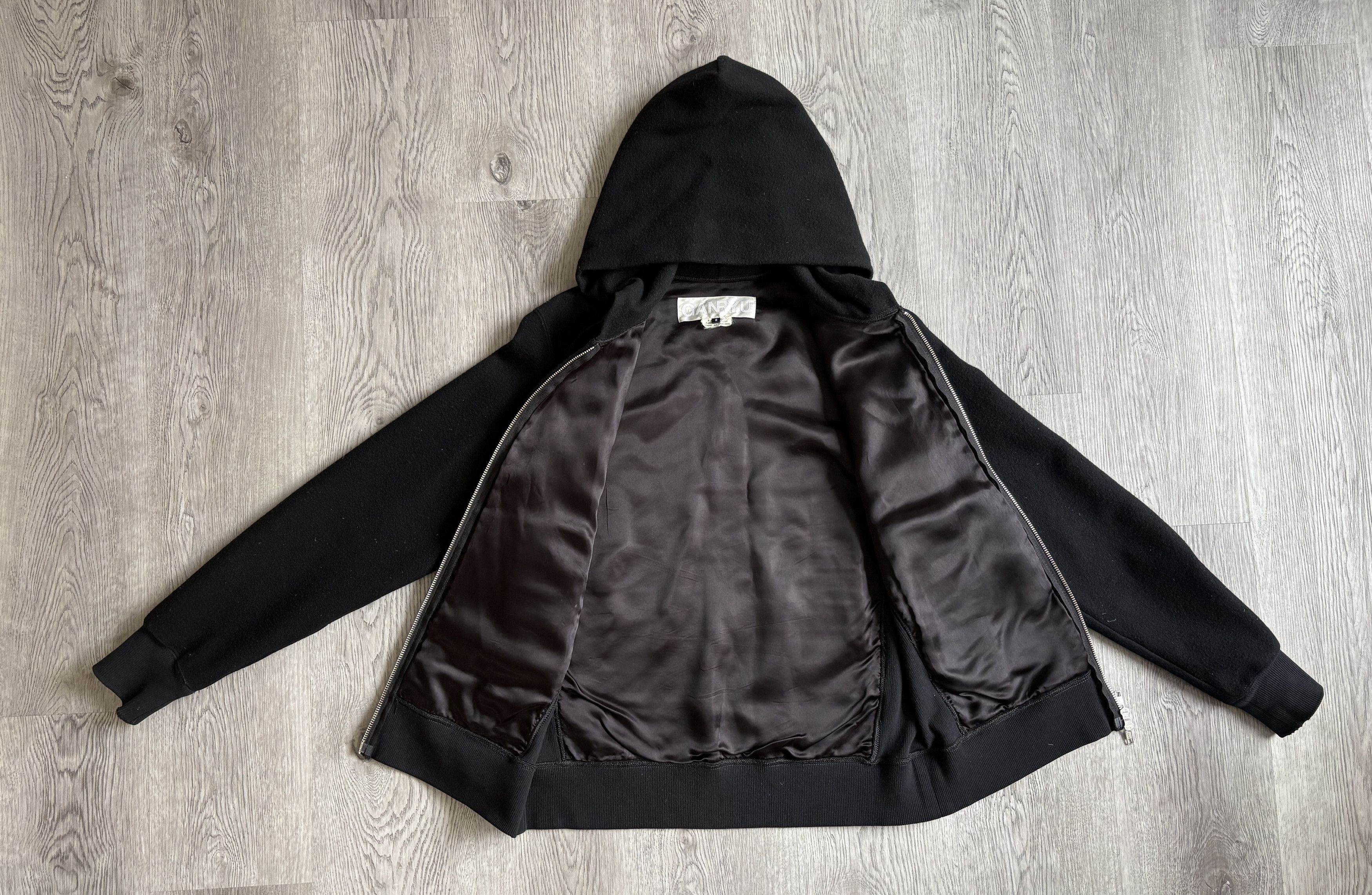 Ganryu Ganryu Wool Zip Hooded Sweatshirt Size US S / EU 44-46 / 1 - 5 Thumbnail