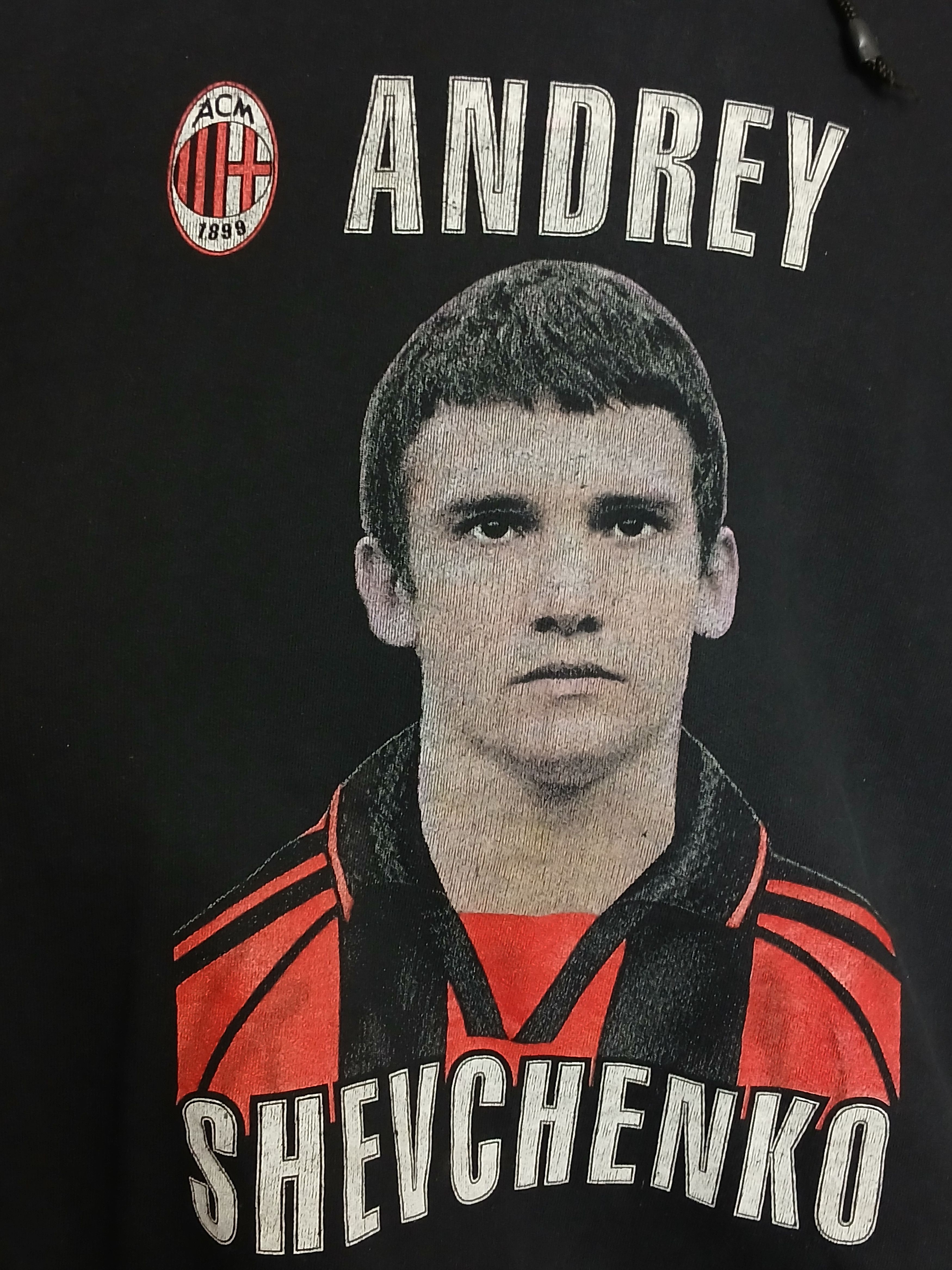 Vintage Vintage AC Milan Shevchenko Football Hoodie Size US M / EU 48-50 / 2 - 3 Thumbnail