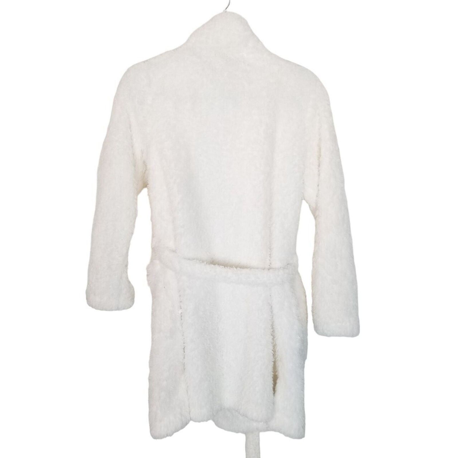 Satorisan Natori Womens Fuzzy Bath Robe Sz S/M Belted Loungewear Comfy Size S / US 4 / IT 40 - 9 Thumbnail