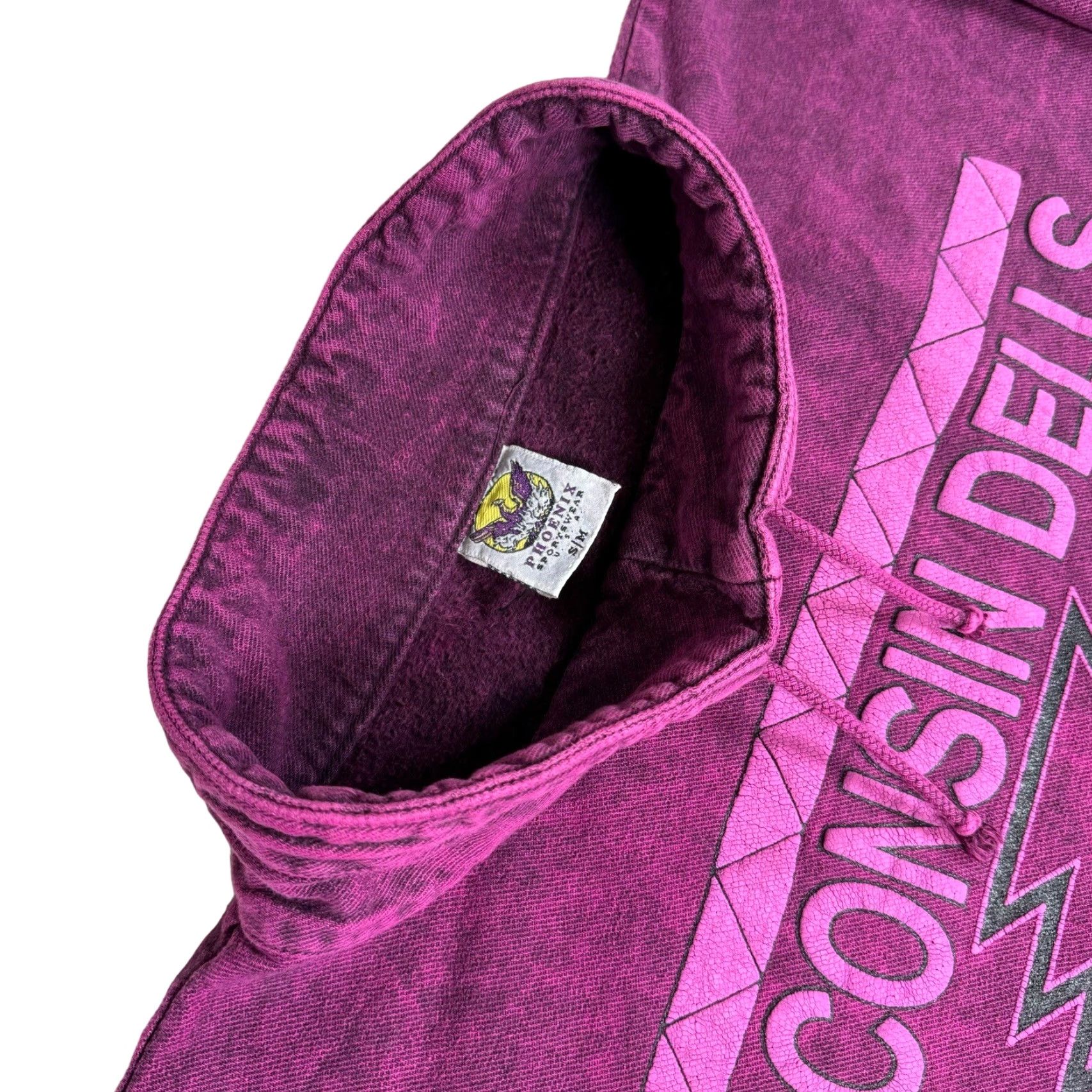 Vintage VINTAGE Wisconsin Dells Phoenix Sportswear Sweatshirt - Pink - 1/4 Zip - S/M - Womens - 90s Size S / US 4 / IT 40 - 5 Thumbnail