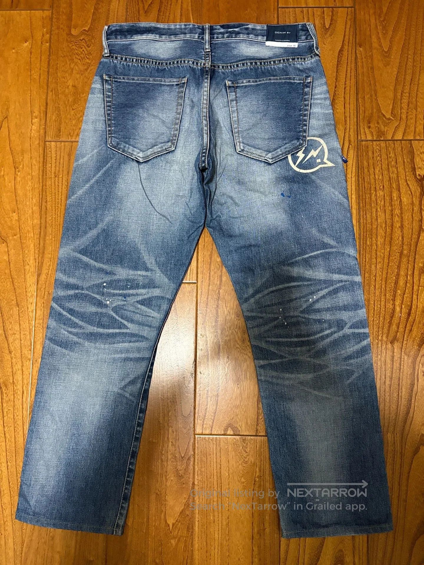 Fragment Design Denim by Vanquish & Fragment Washed Jeans. Size US 36 / EU 52 - 2 Thumbnail