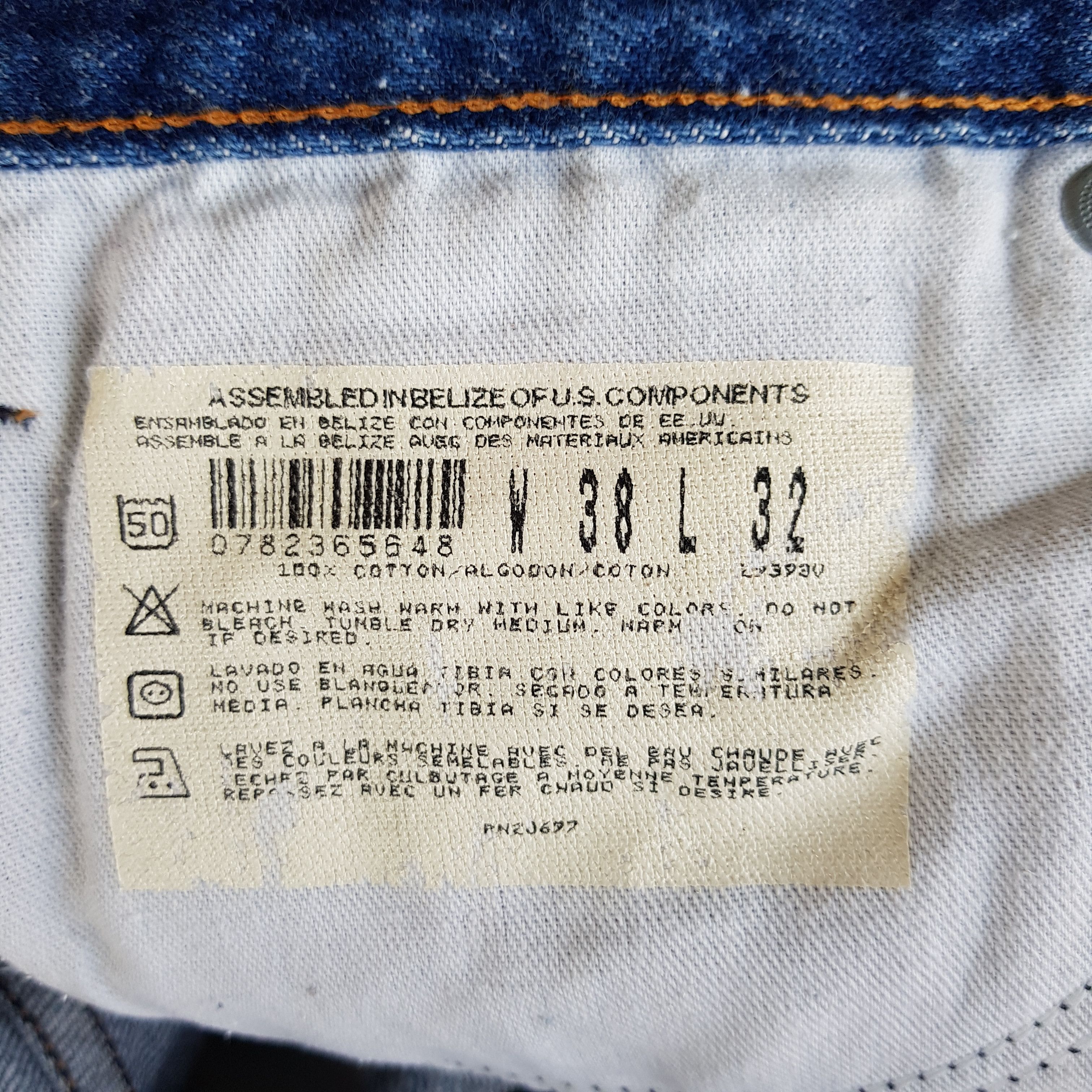 Dickies Vintage Y2K Dickies Faded Jeans Dickies Light Wash Denim Size US 36 / EU 52 - 9 Thumbnail