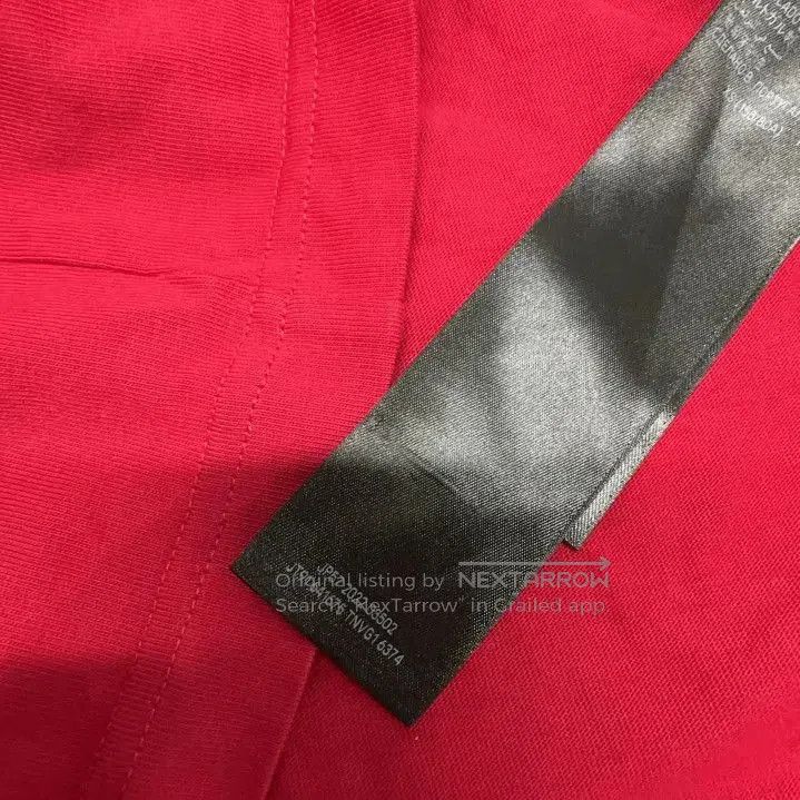 Balenciaga Balenciaga SS23 Red Logo Short Sleeve T. Size US XS / EU 42 / 0 - 2 Thumbnail