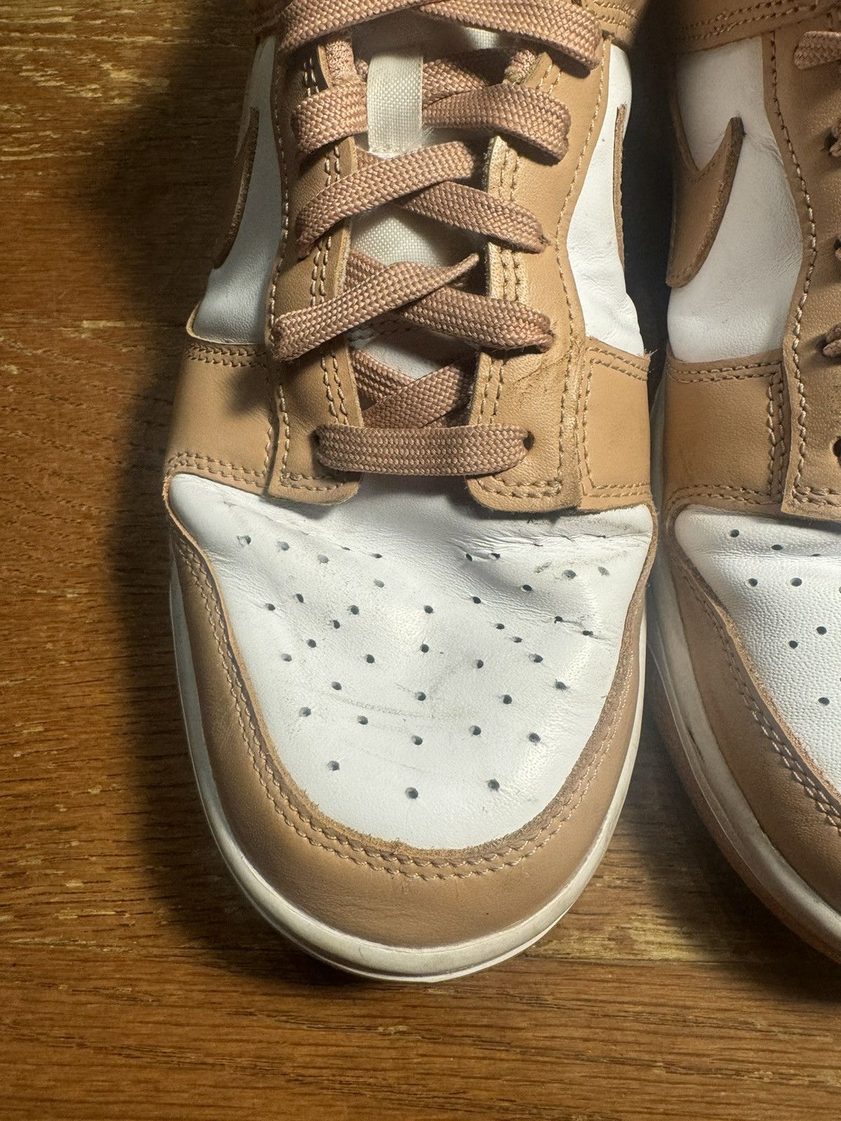 Nike 2022 Womens Nike Dunk Low Rose Whisper Size US 10.5 / IT 40.5 - 3 Thumbnail