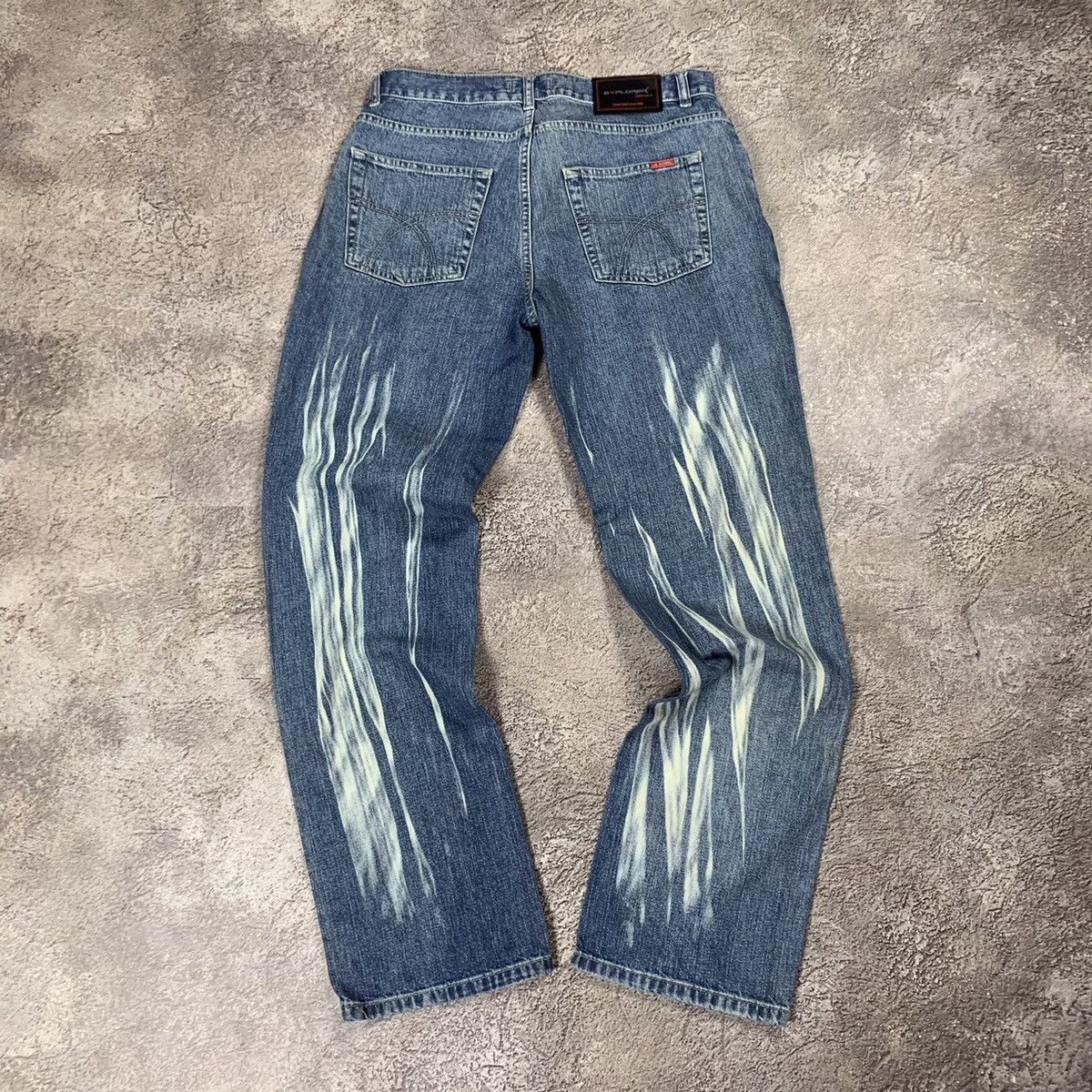 Vintage Vintage 90s Distressed Baggy Jeans Skate Grunge Faded 32 Size US 32 / EU 48 - 5 Thumbnail
