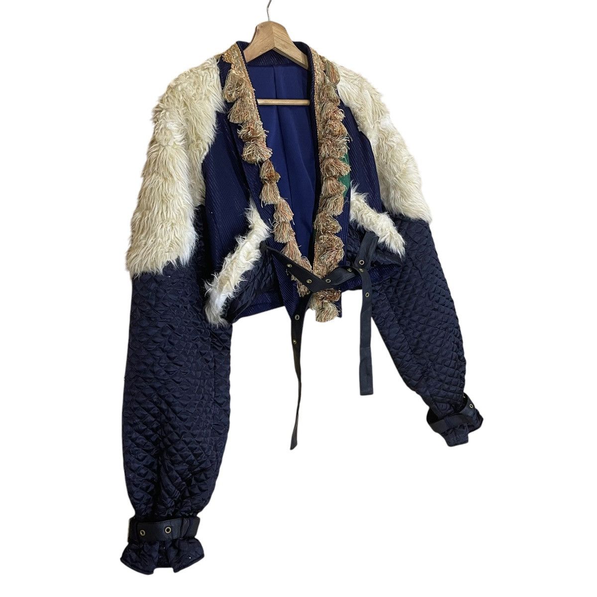Beauty Beast JAPANASE FUR CROPPED JACKET INSPIRED JEAN PAUL GAULTIER Size US S / EU 44-46 / 1 - 2 Thumbnail