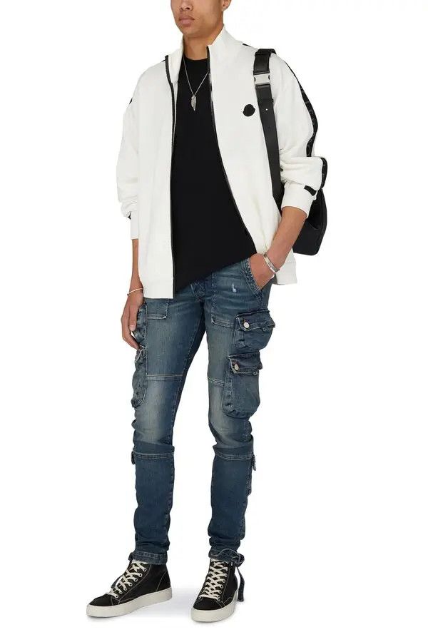 Amiri o1y0525 Denim Pant in Blue Size US 31 - 5 Thumbnail