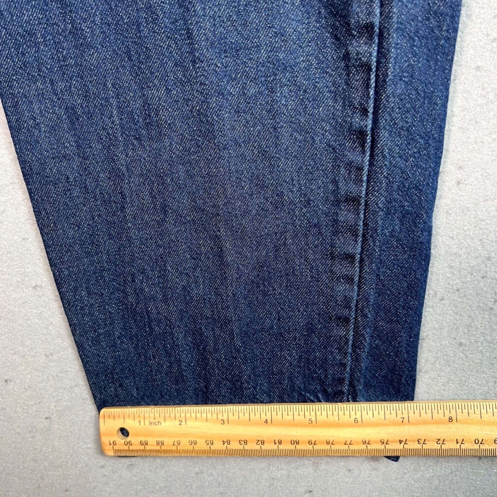 Muji VINTAGE Muji Men’s Small Relaxed Fit Denim Jogger Pants Blue Elastic Waist Casual Size US 29 - 7 Thumbnail