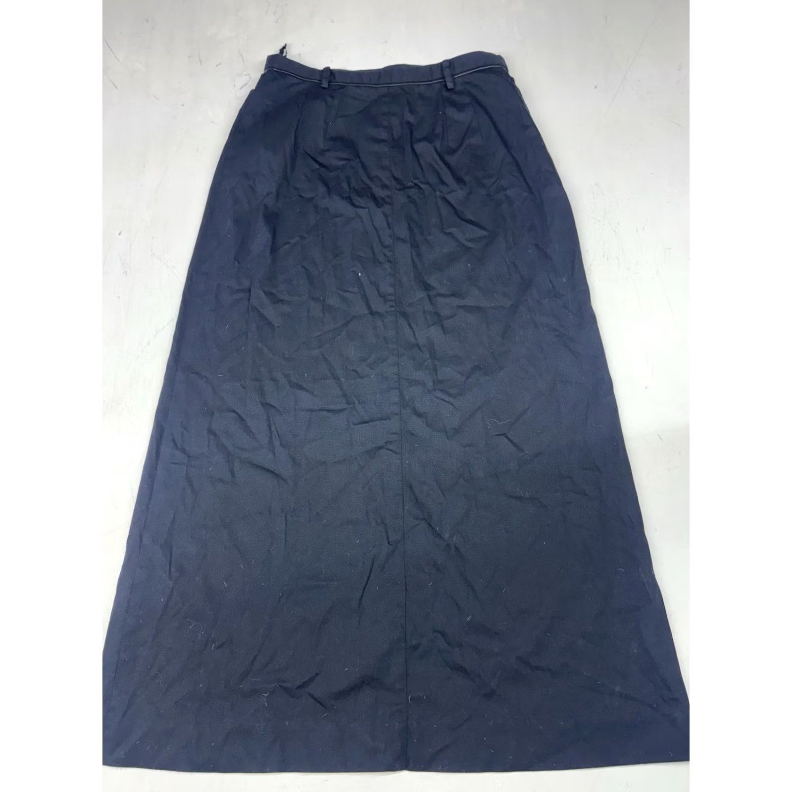 Vintage Black Worth Maxi Skirt - Business Chic Size 30" / US 8 / IT 44 - 6 Thumbnail