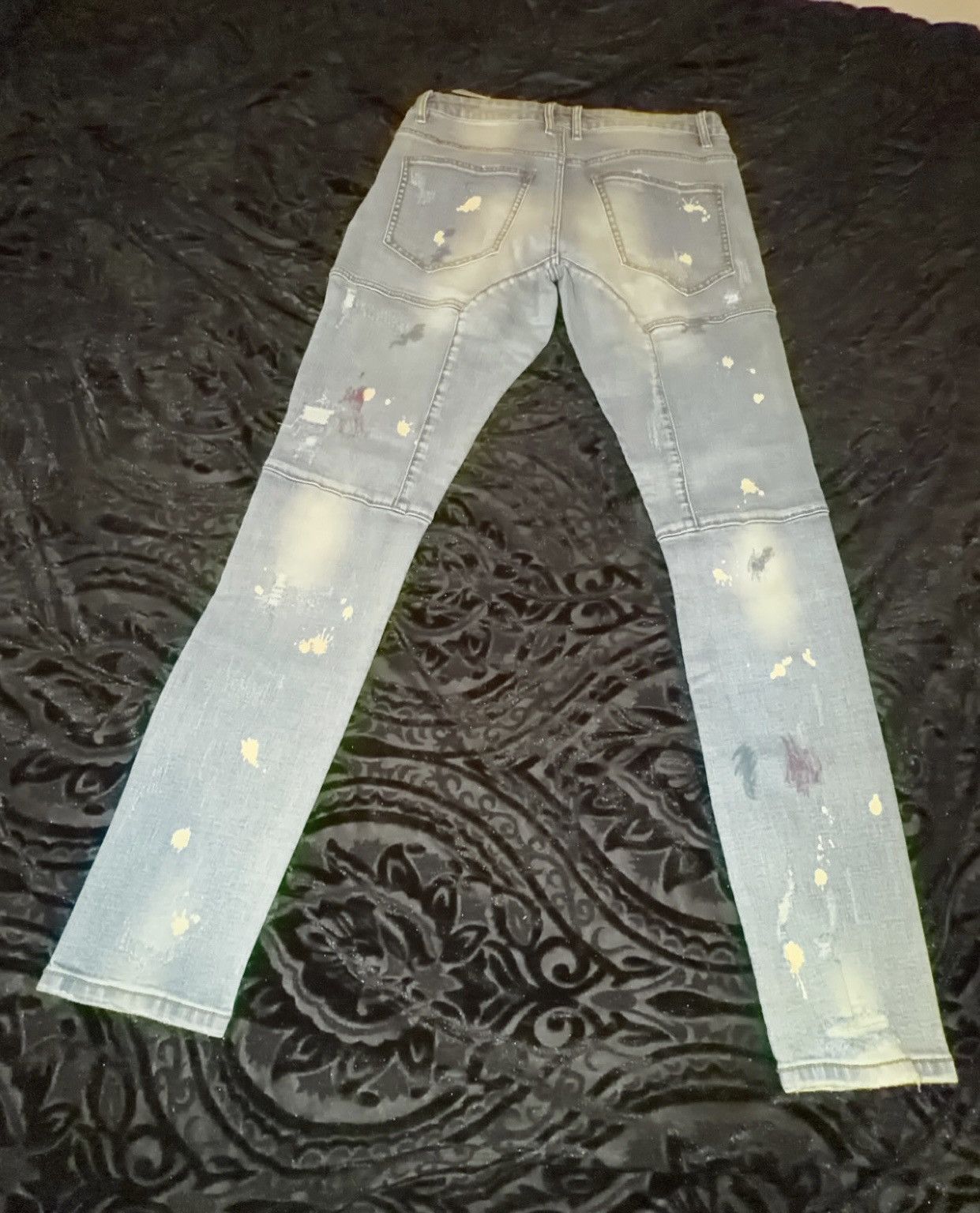 Crysp Denim Crisp Denim Spattered paint Jeans Sz 32 *SAMPLE* Size US 32 / EU 48 - 2 Thumbnail