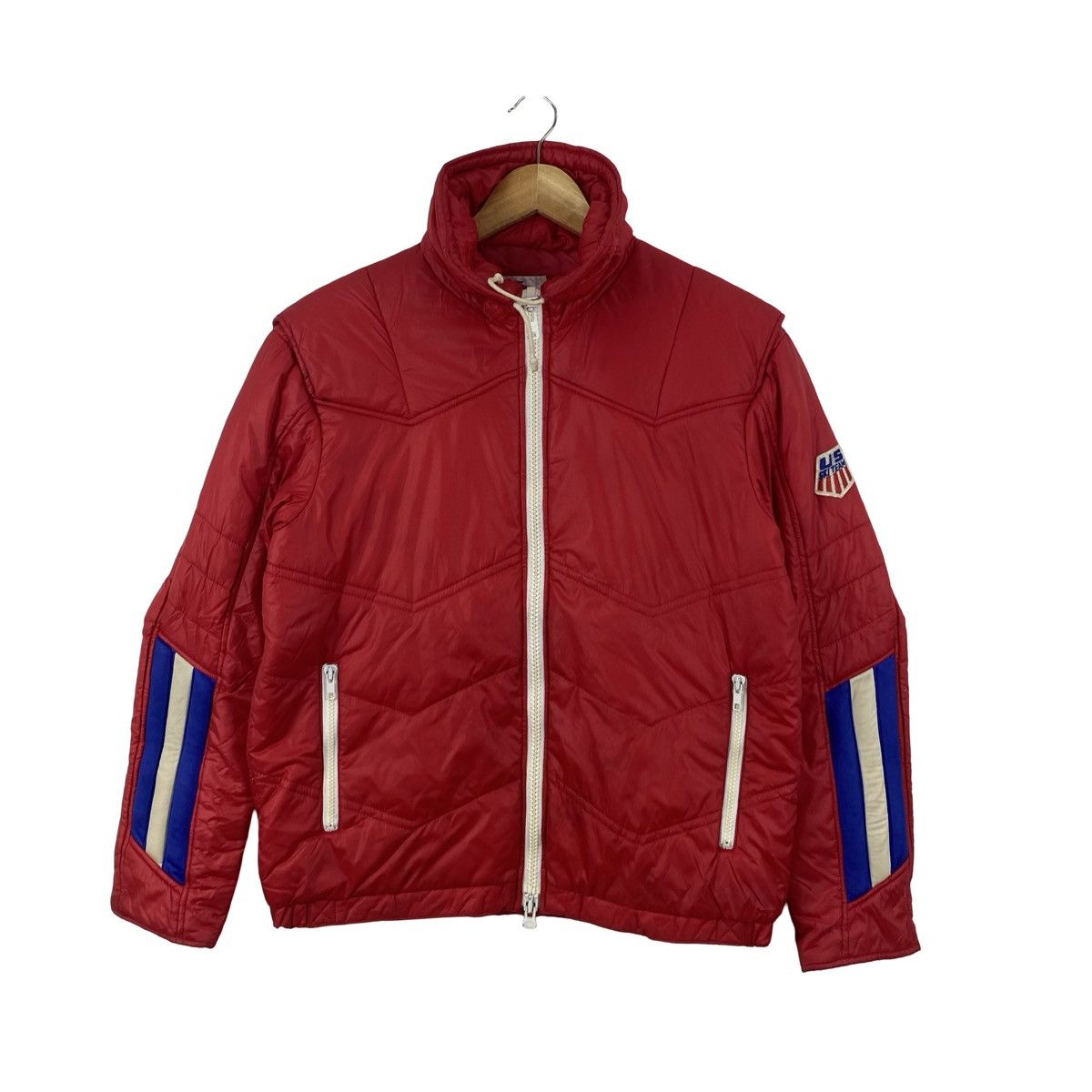Descente Vintage DESCENTR PUFFER SKI Jacket Patch Quilted Insulated Size US L / EU 52-54 / 3 - 3 Thumbnail