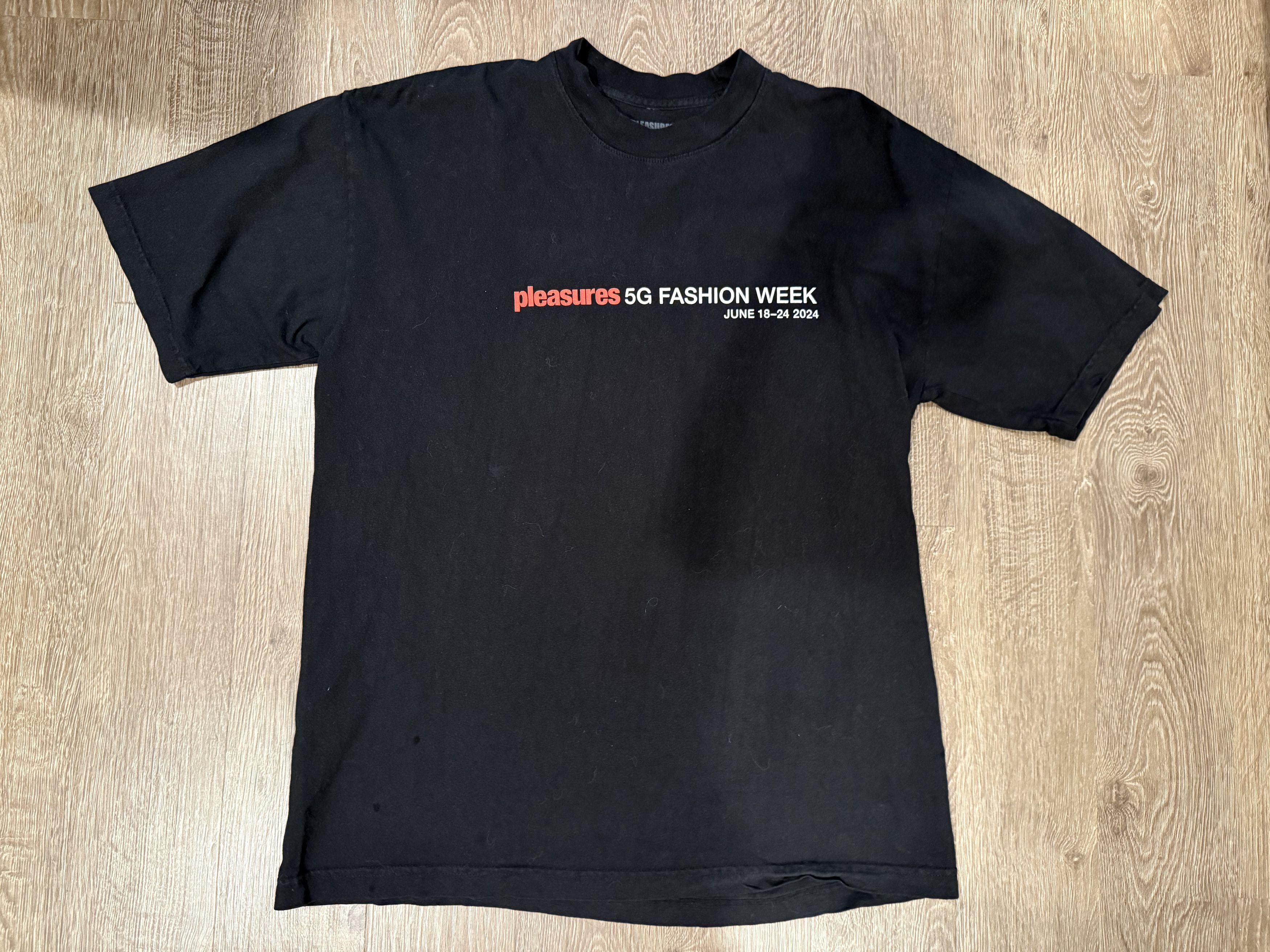 Pleasures Pleasures PFW edition Tee Size US L / EU 52-54 / 3 - 1 Thumbnail