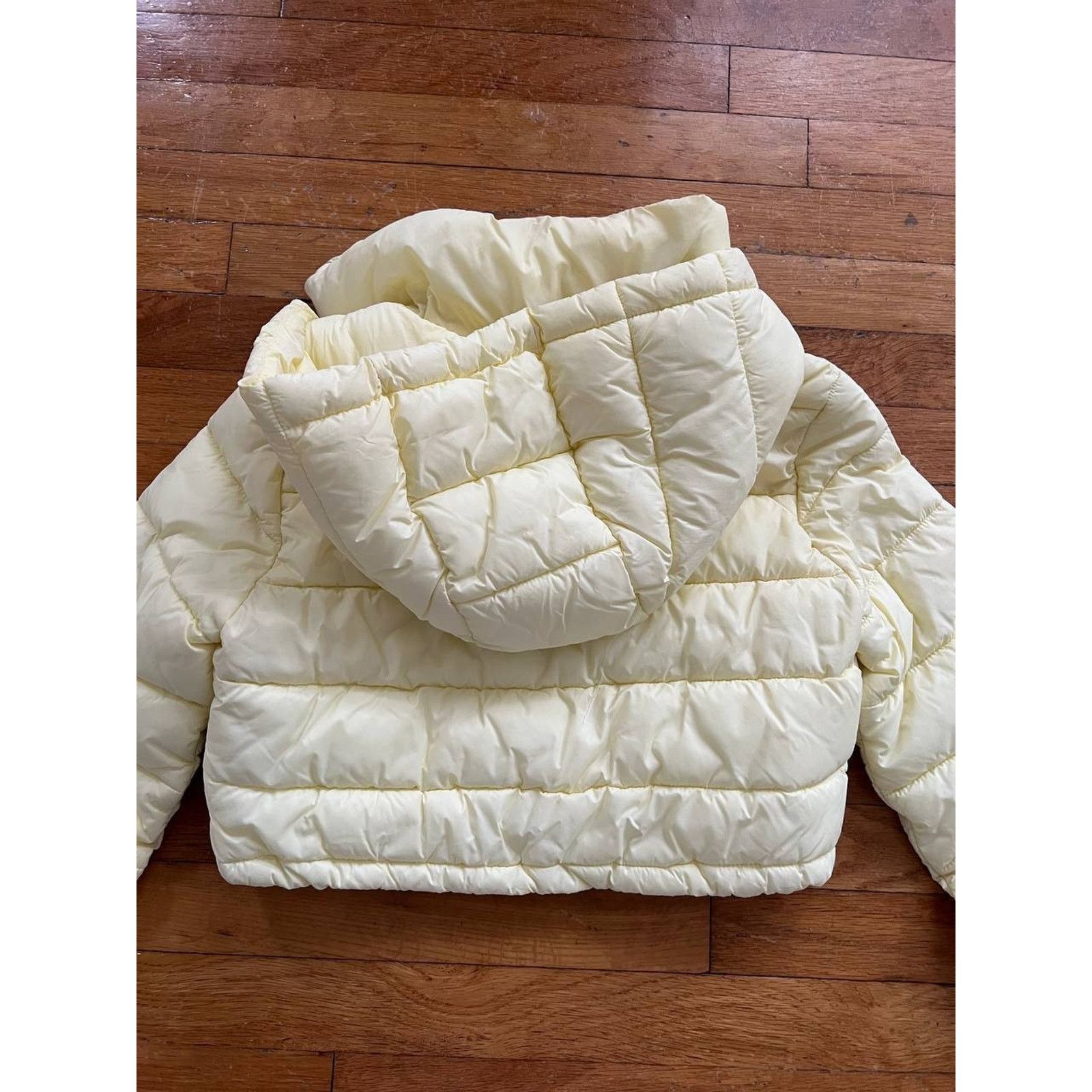 Zara Zara Cropped Puffer Jacket Yellow girl Small A001465 Size S / US 4 / IT 40 - 6 Thumbnail