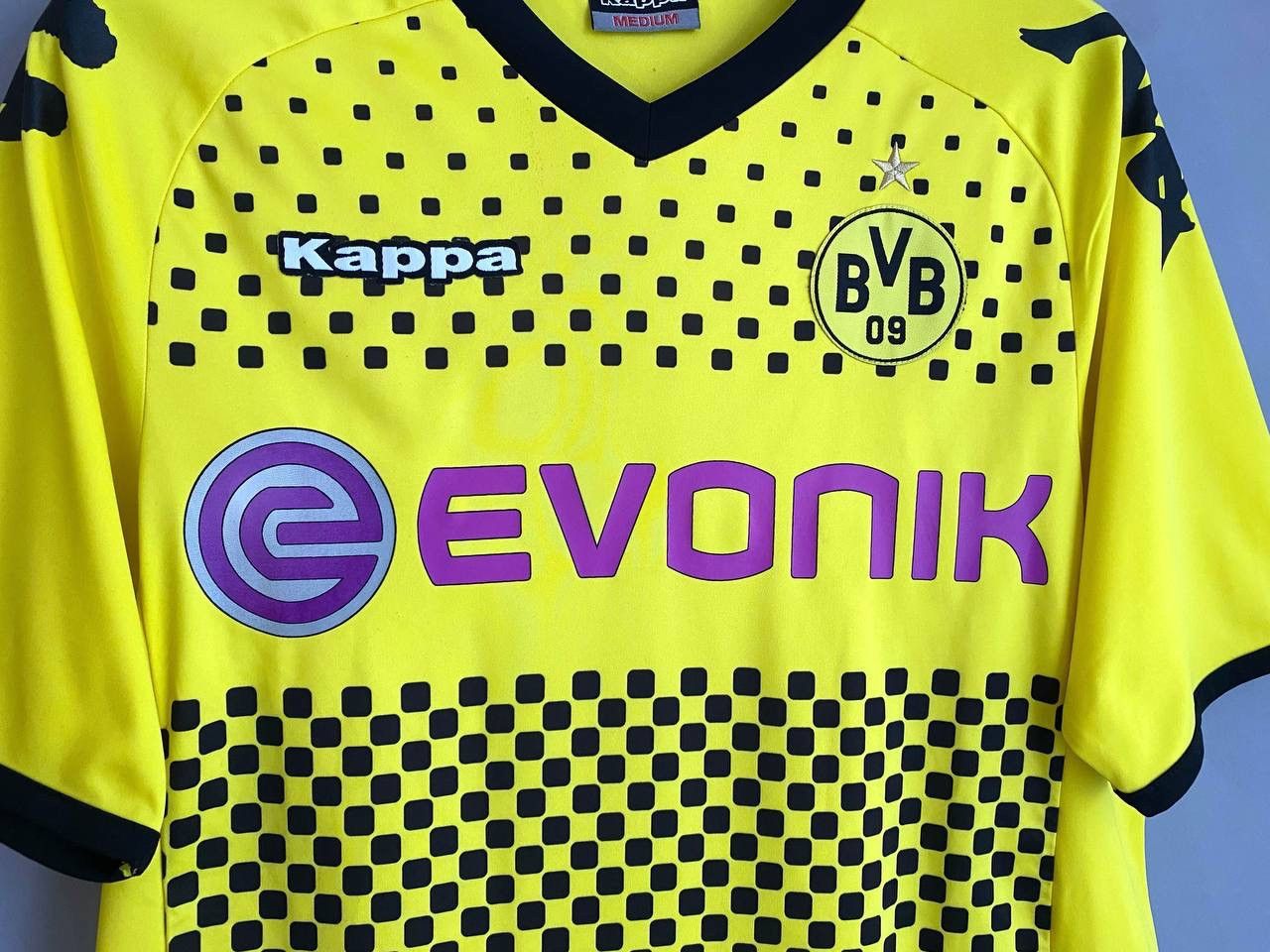 Kappa Borussia Dortmund 2011/12 Home Football Soccer Jersey Size M Size US M / EU 48-50 / 2 - 5 Thumbnail