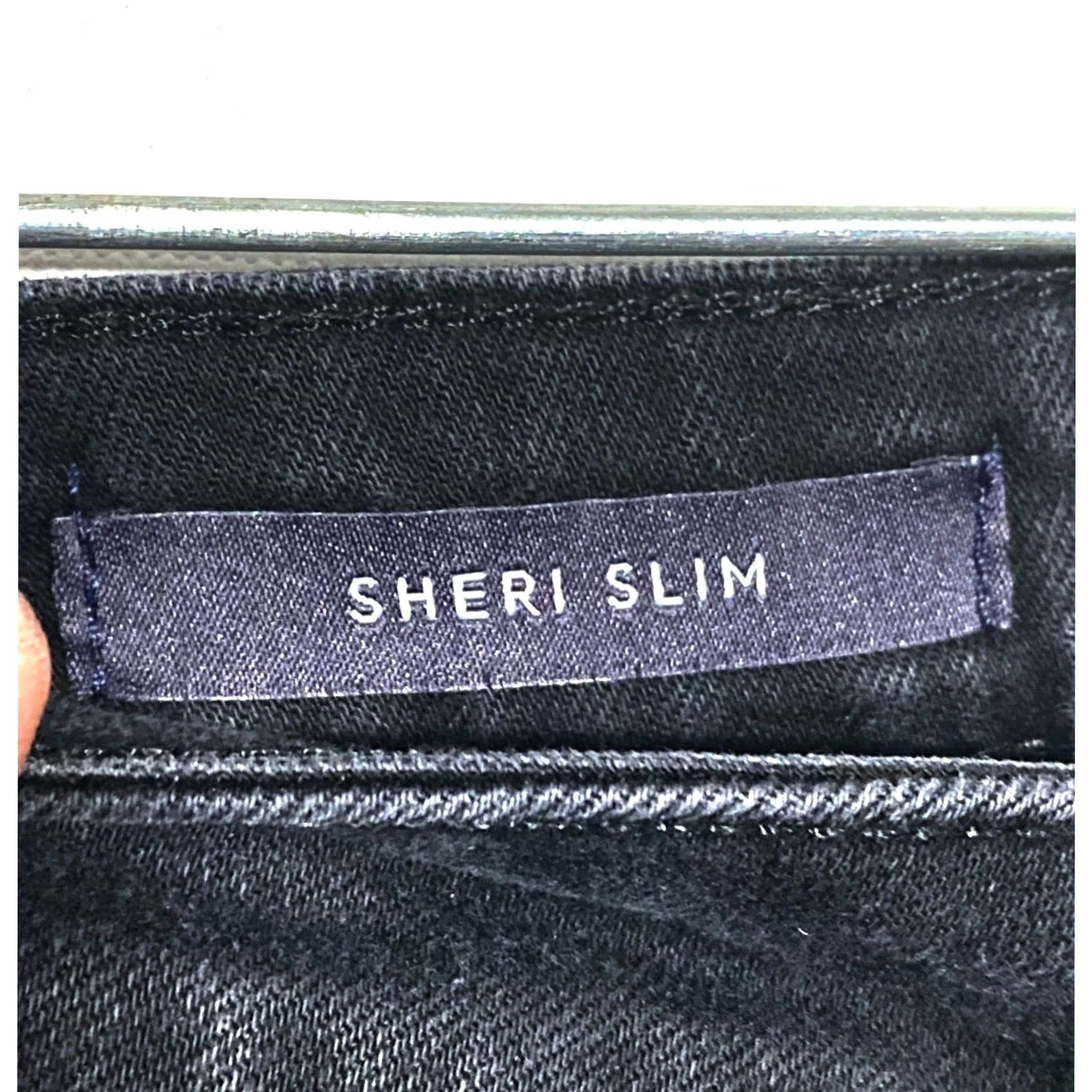 Vintage Not Your Daughters Jeans Black Sheri Slim Womens 4 Lift Tuck Casual Norm Classic Shirt Jeans Womens 4 Black Cotton Lyoce Solid Blacksirls? Size 27" / US 4 / IT 40 - 5 Thumbnail