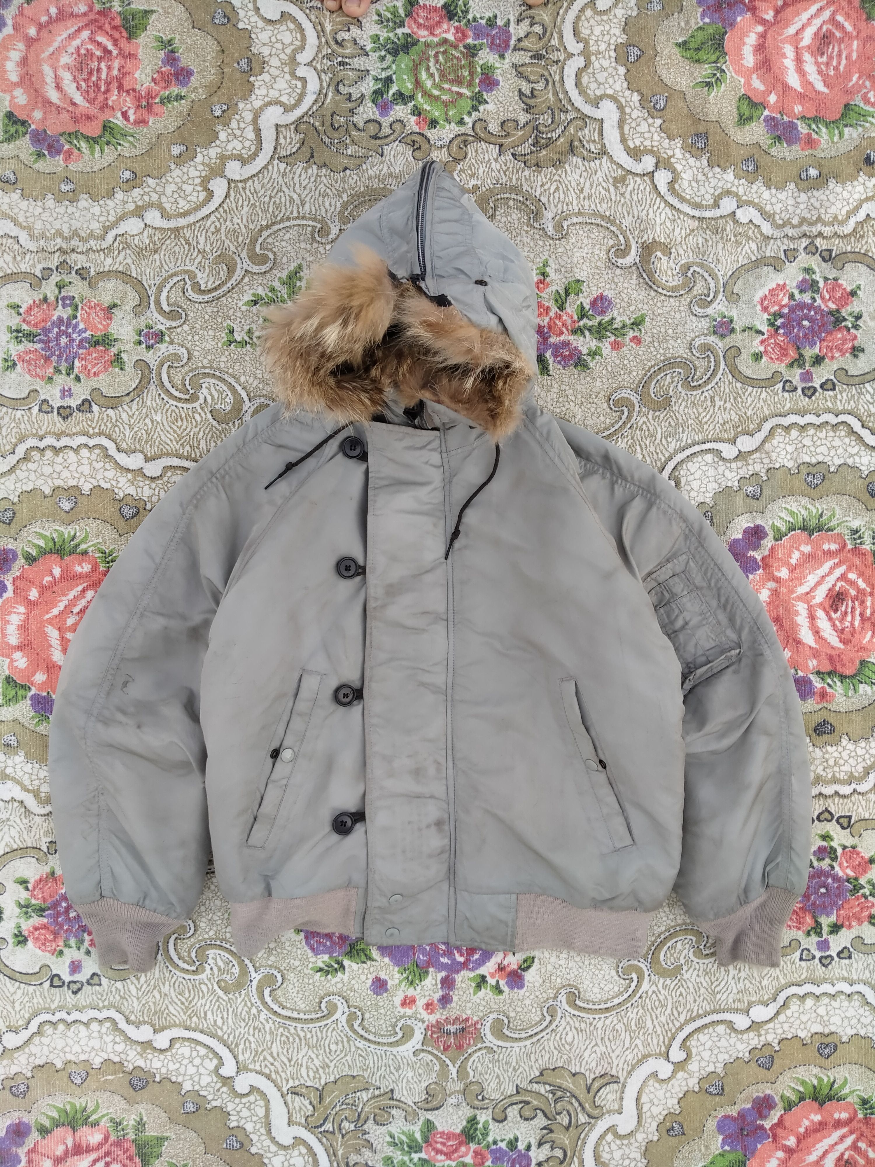 I. Spiewak And Sons × Vintage 🇺🇸 Vintage I. Spiewak and Sons 80s Attached Hood N-2B Size US M / EU 48-50 / 2 - 2 Thumbnail