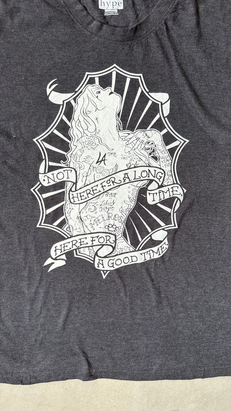 HyperDenim HYPE LA TATTOO LADY TEE Size US L / EU 52-54 / 3 - 2 Thumbnail
